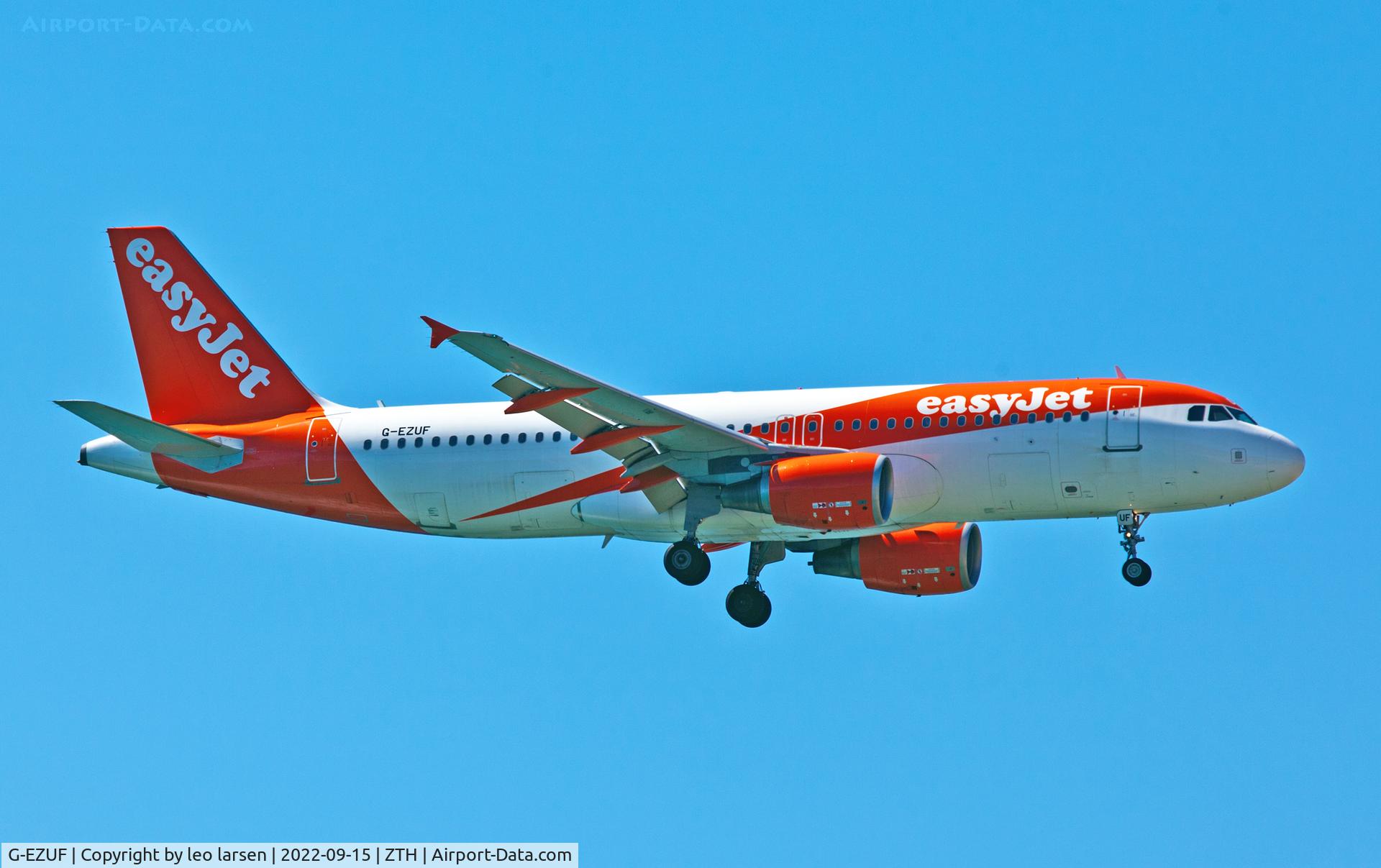 G-EZUF, 2011 Airbus A320-214 C/N 4676, Zakynthos 15.9.2022
