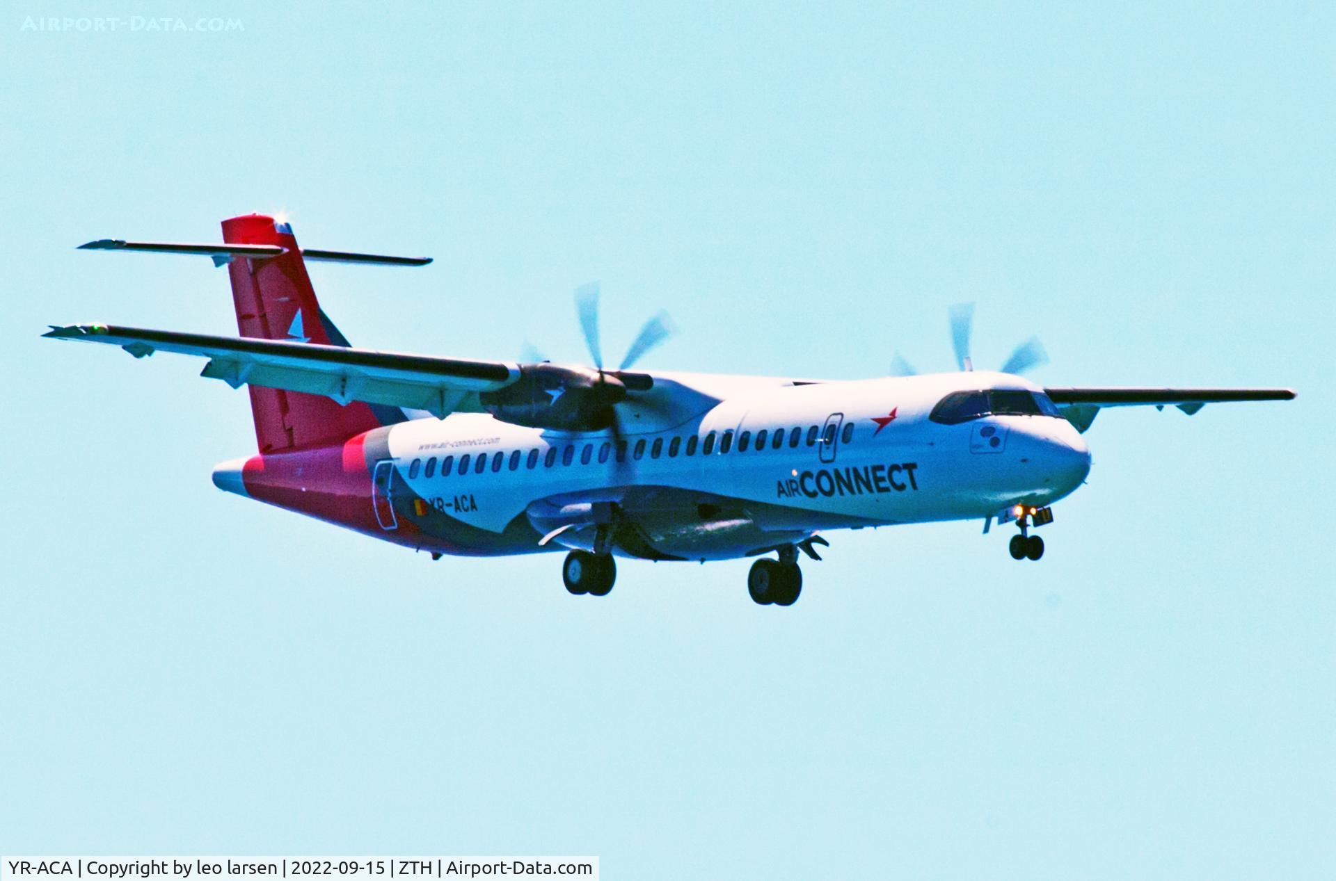 YR-ACA, 2014 ATR 72-600 C/N 1172, Zakynthos 15.9.2022