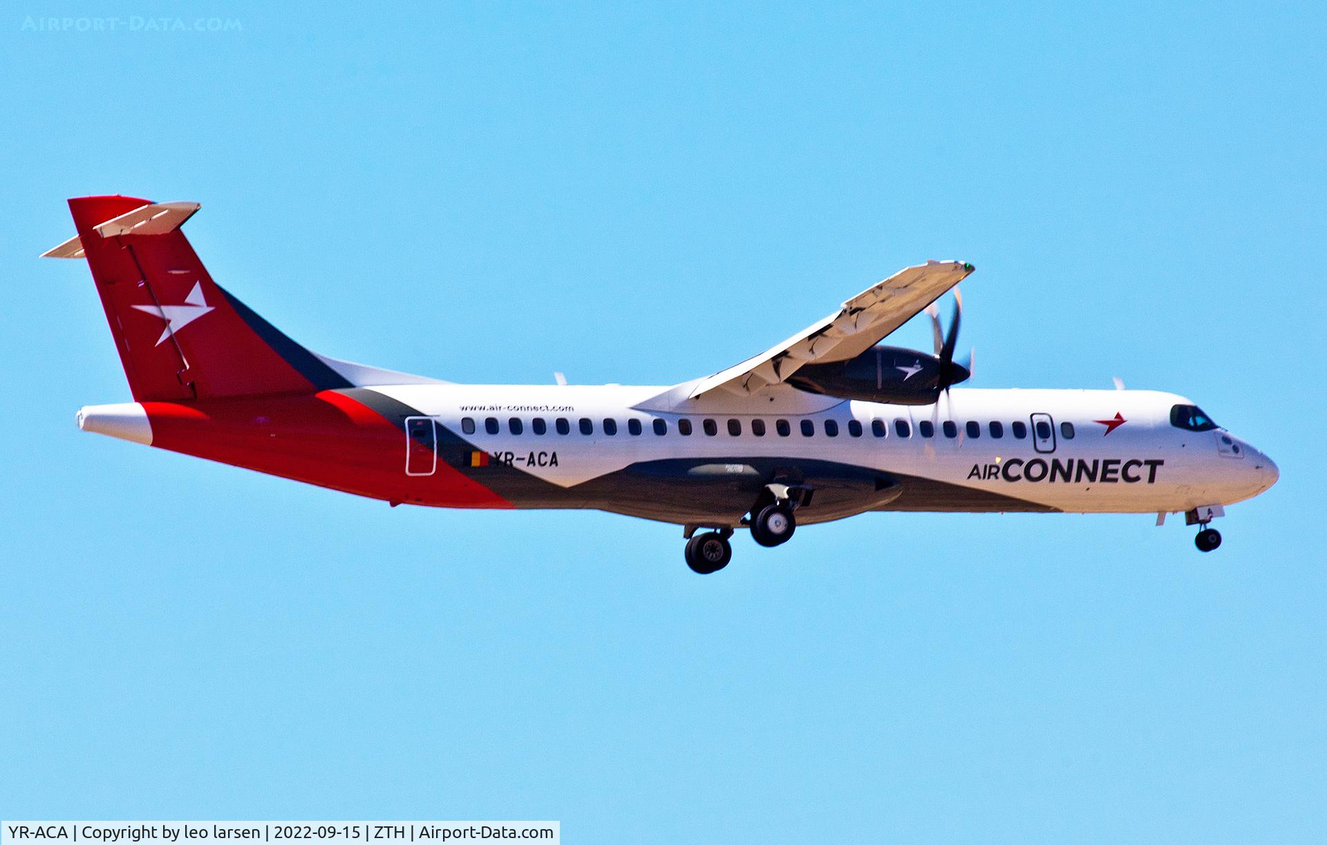 YR-ACA, 2014 ATR 72-600 C/N 1172, Zakynthos 15.9.2022