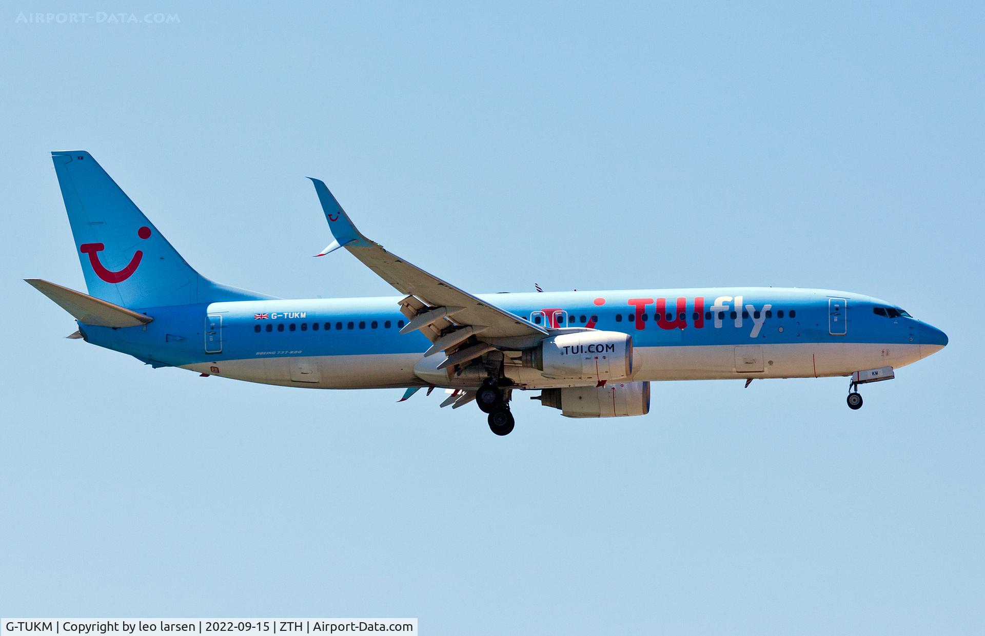 G-TUKM, 2011 Boeing 737-8K5 C/N 38097, Zakynthos 15.9.2022