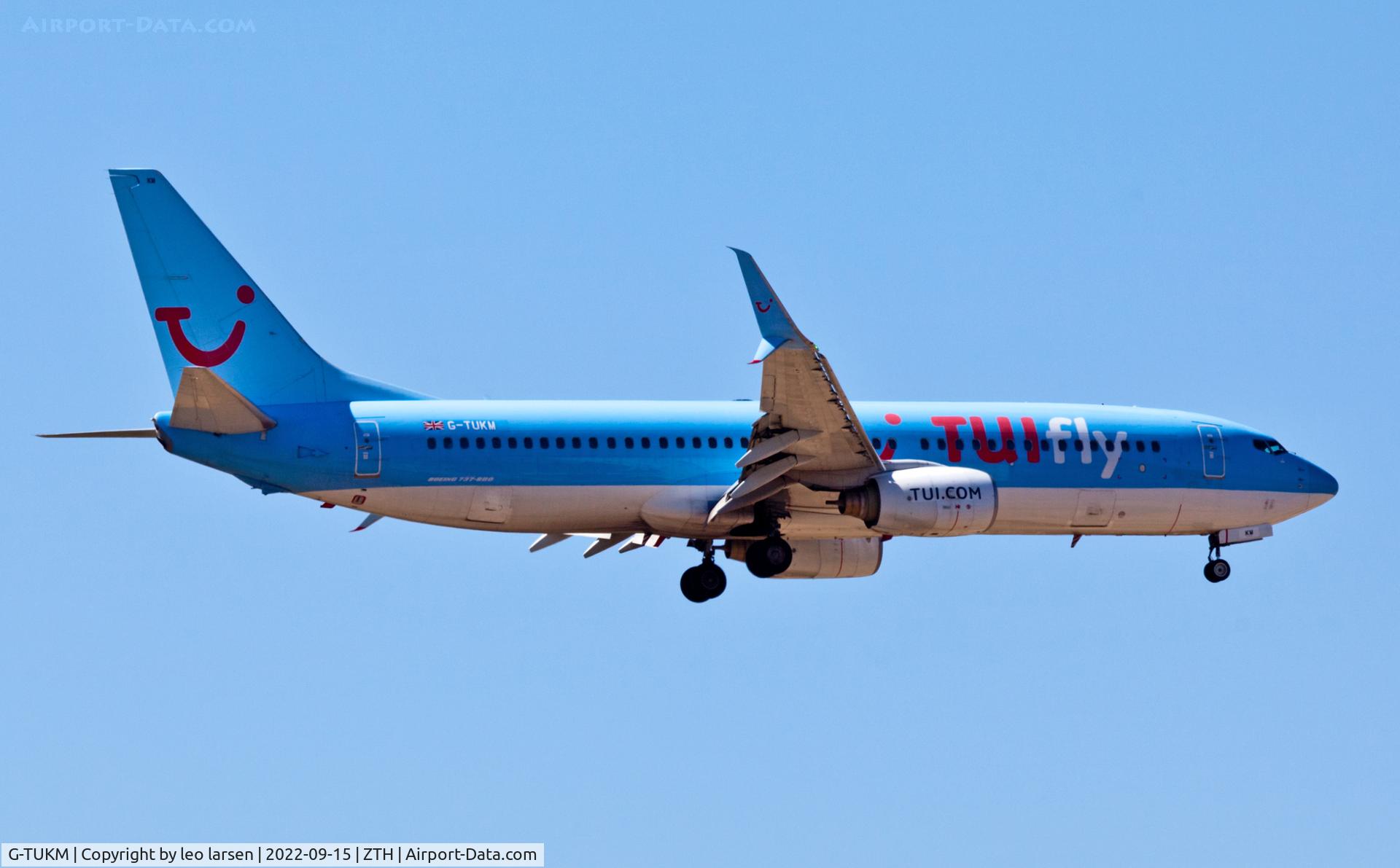 G-TUKM, 2011 Boeing 737-8K5 C/N 38097, Zakynthos 15.9.2022