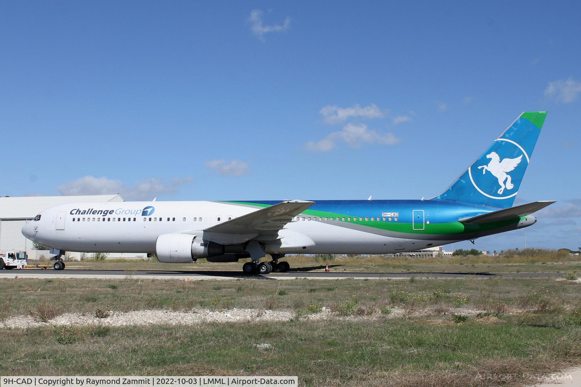 9H-CAD, 1999 Boeing 767-3Q8(ER) C/N 30301, B767 9H-CAD Challenge Airlines