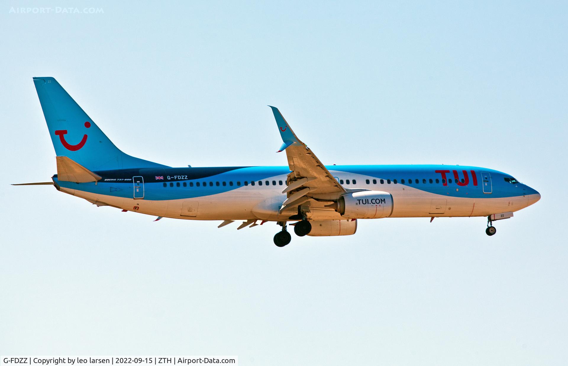 G-FDZZ, 2011 Boeing 737-8K5 C/N 37262, Zakynthos 15.9.2022