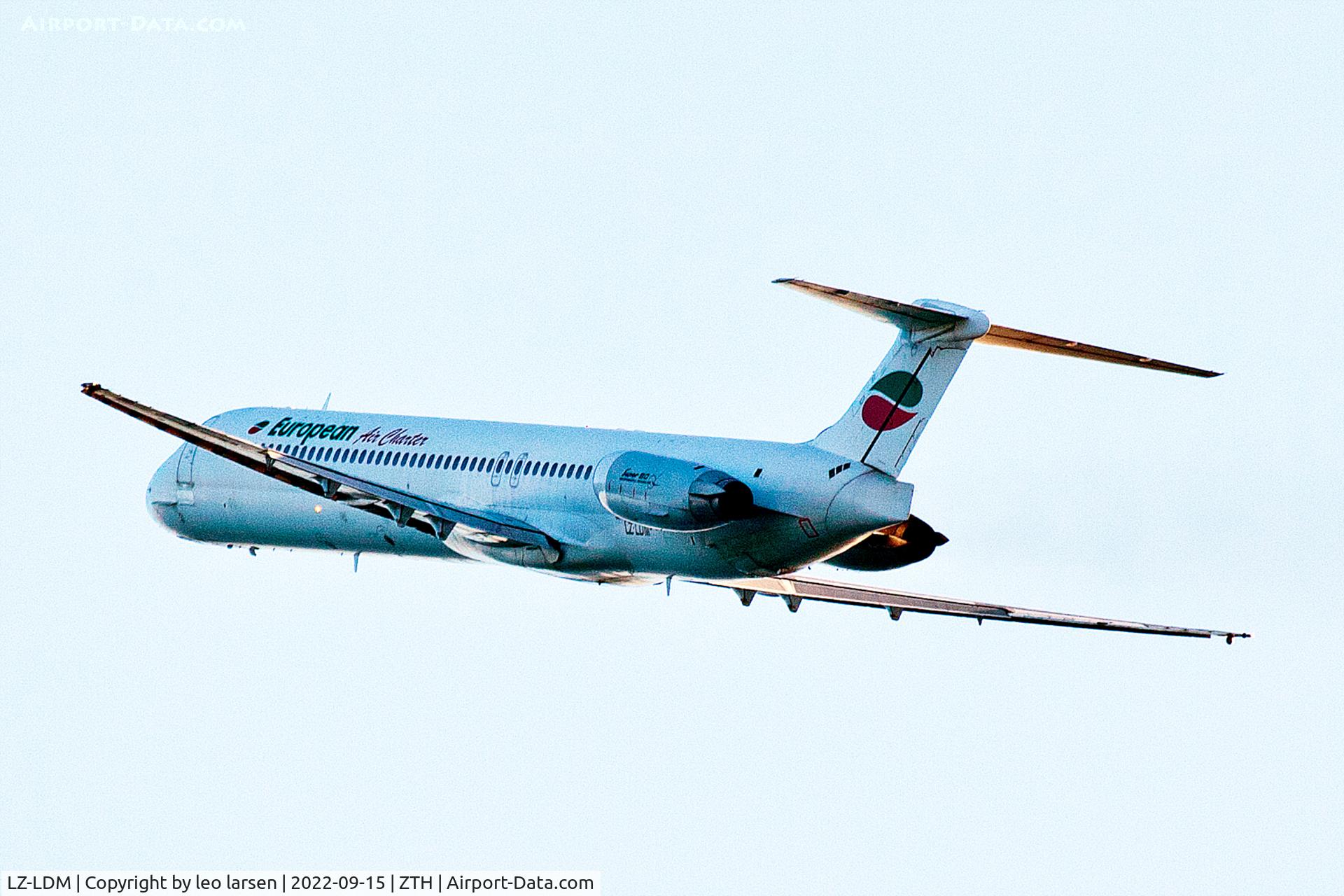 LZ-LDM, 1994 McDonnell Douglas MD-82 (DC-9-82) C/N 53228/2104, Zakynthos 15.9.2022