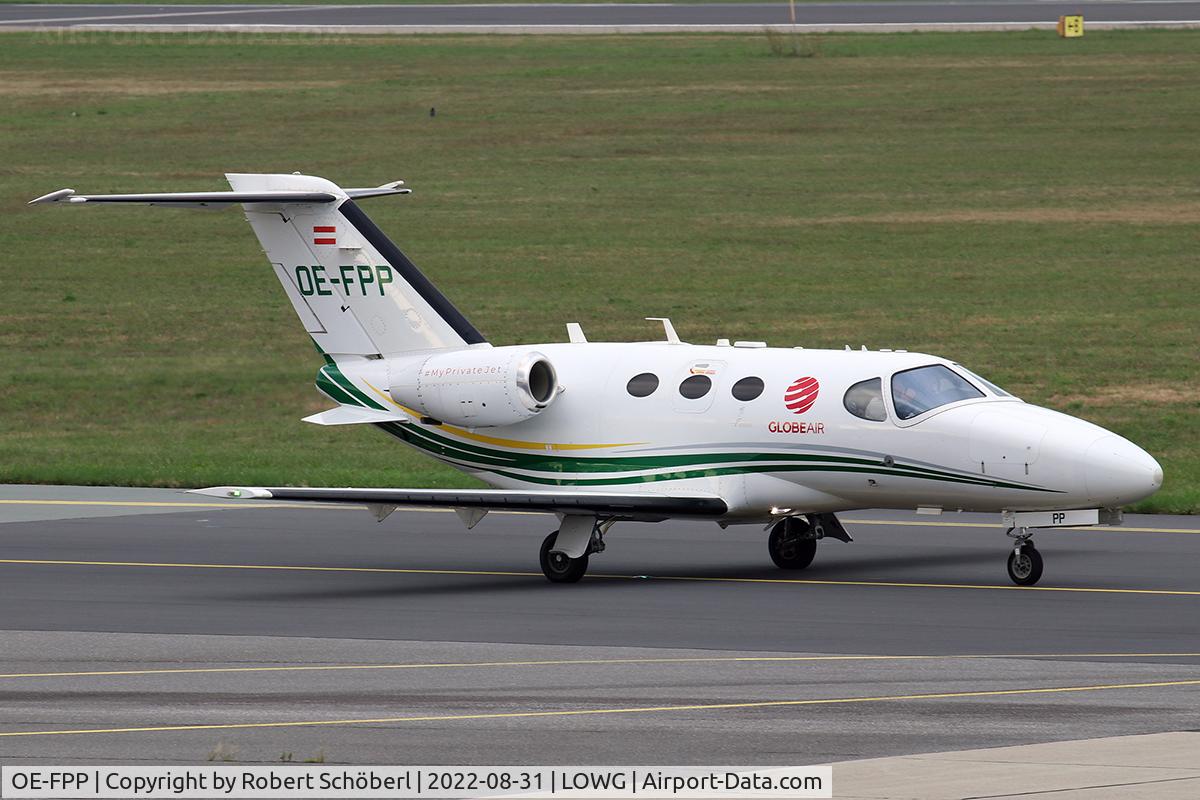 OE-FPP, 2009 Cessna 510 Citation Mustang Citation Mustang C/N 510-0186, OE-FPP @ LOWG 2022