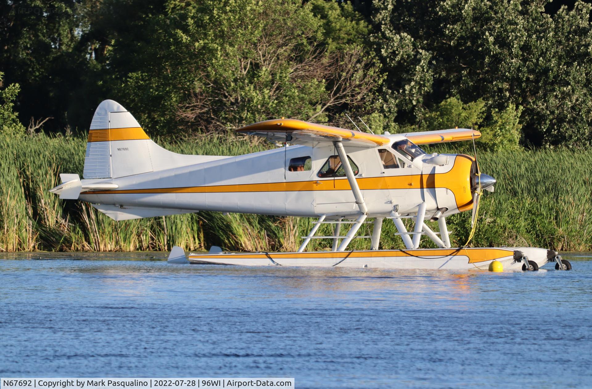 N67692, 1956 De Havilland Canada U-6A Beaver C/N 1018, DHC-2  Beaver