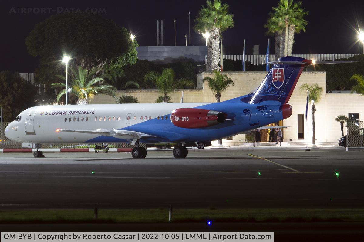 OM-BYB, 1992 Fokker 100 (F-28-0100) C/N 11403, Arraiolos Group 2022