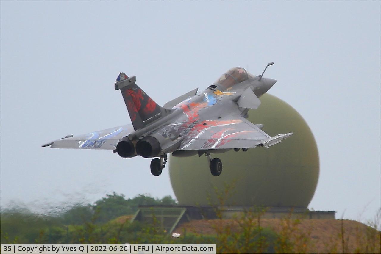 35, 2012 Dassault Rafale M C/N 35, Dassault Rafale M, On final rwy 07, Landivisiau naval air base (LFRJ) Ocean Hit 22