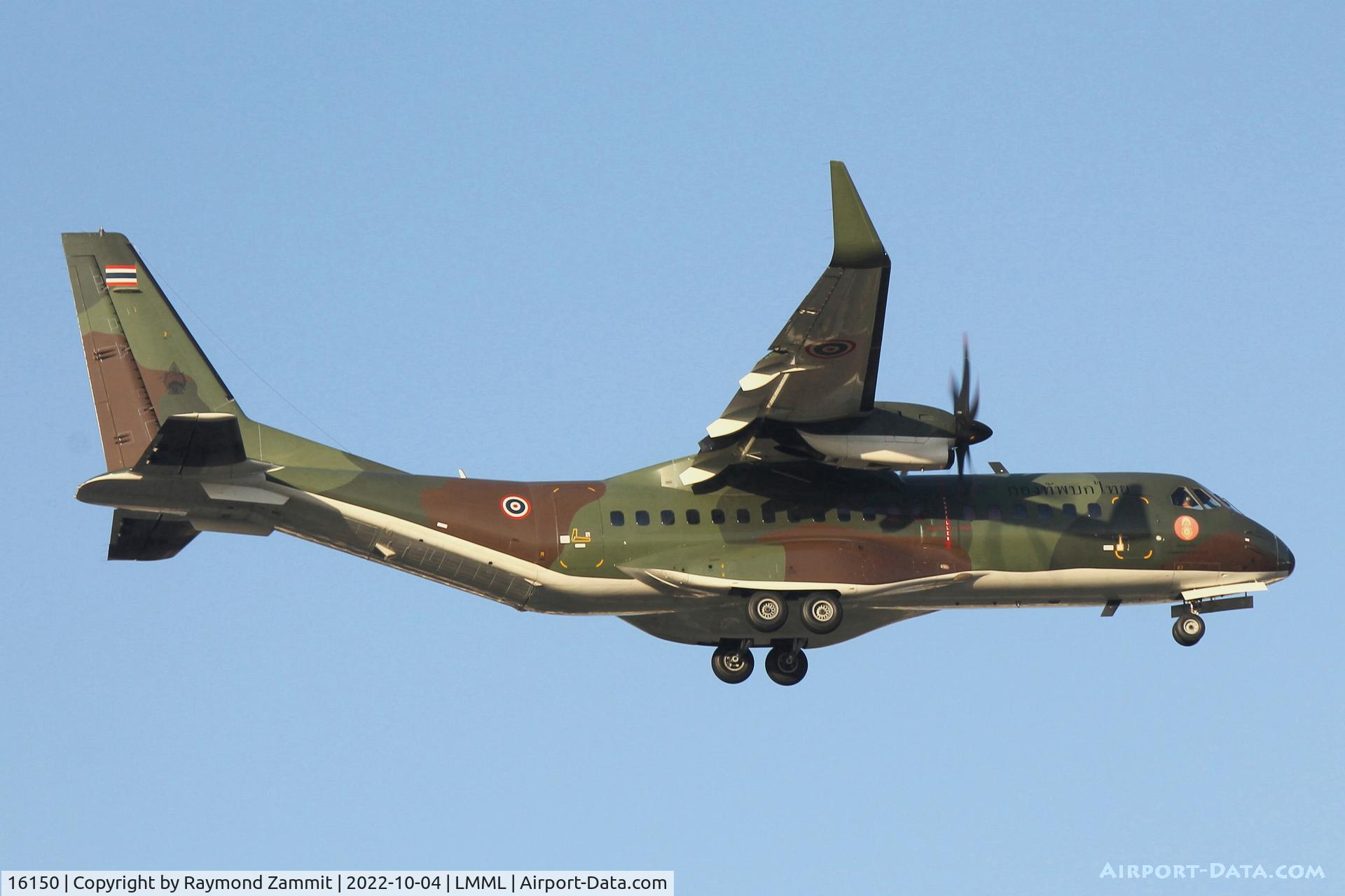 16150, 2016 CASA C-295W C/N S-150, Casa C-295W 16150 Royal Thai Army