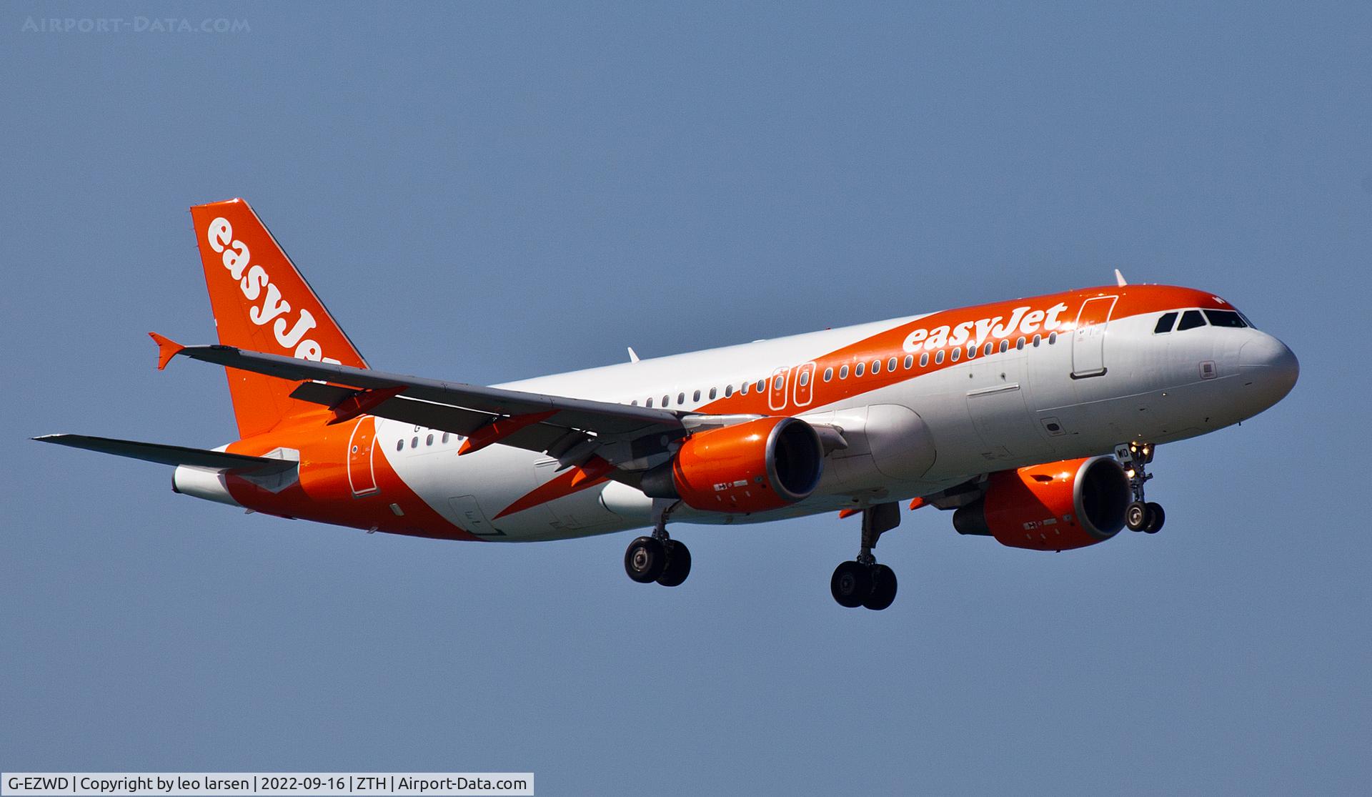 G-EZWD, 2012 Airbus A320-214 C/N 5249, Zakynthos 16.9.2022