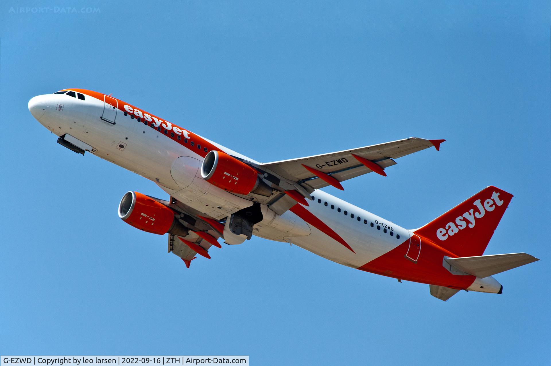 G-EZWD, 2012 Airbus A320-214 C/N 5249, Zakynthos 16.9.2022