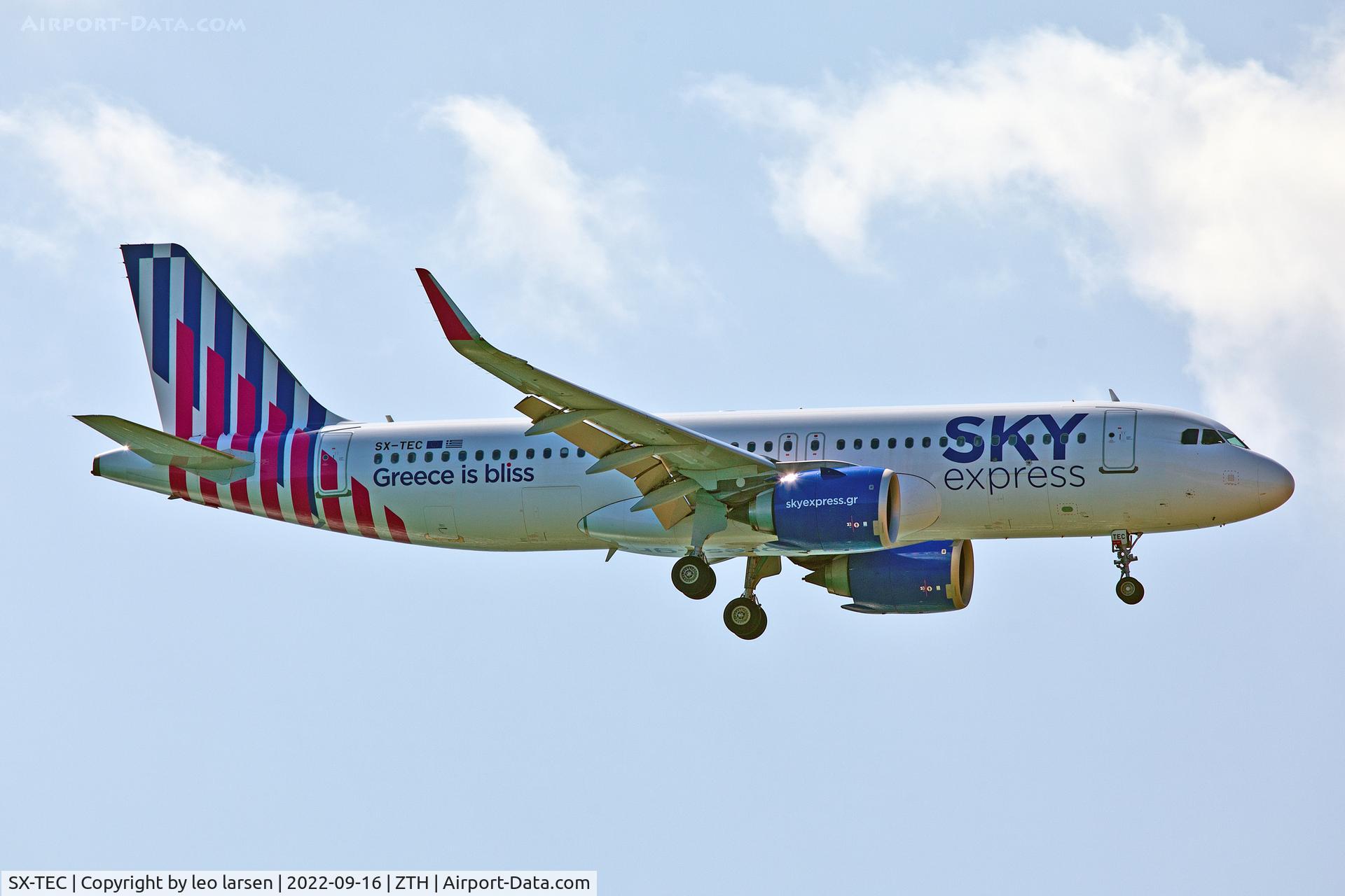 SX-TEC, 2020 Airbus A320-251N C/N 9566, Zakynthos 16.9.2022
