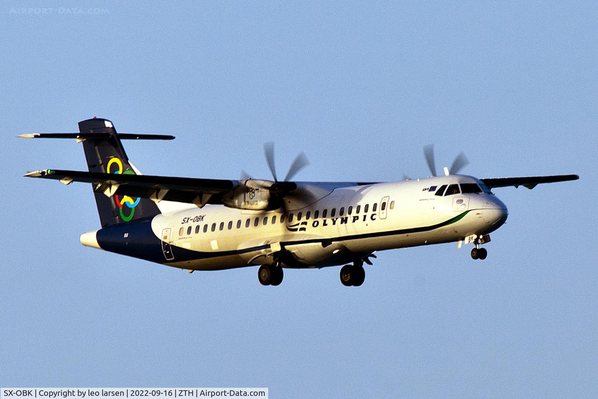 SX-OBK, 2012 ATR 72-600 C/N 1020, Zakynthos 16.9.2022
