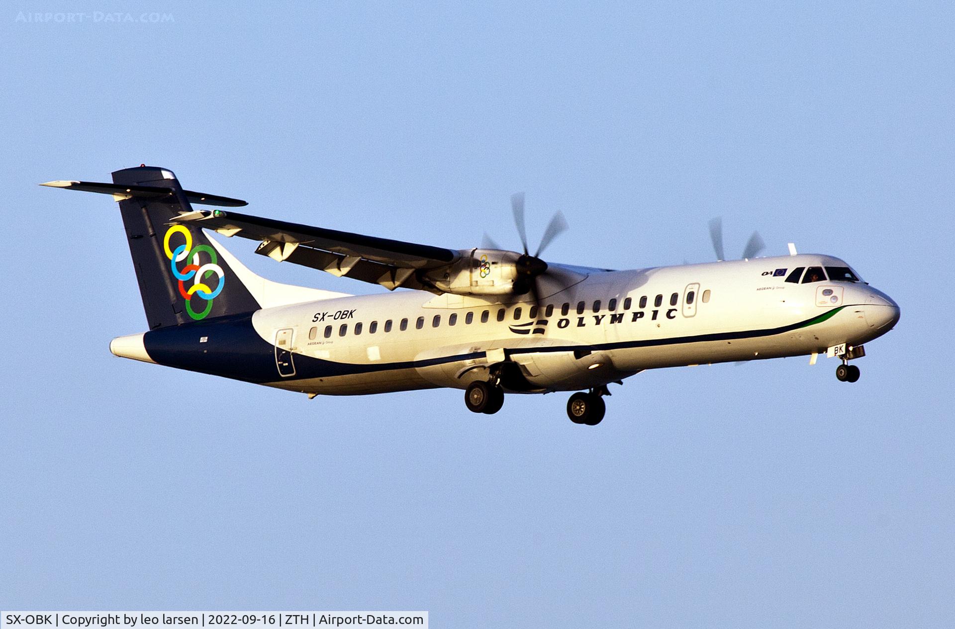 SX-OBK, 2012 ATR 72-600 C/N 1020, Zakynthos 16.9.2022