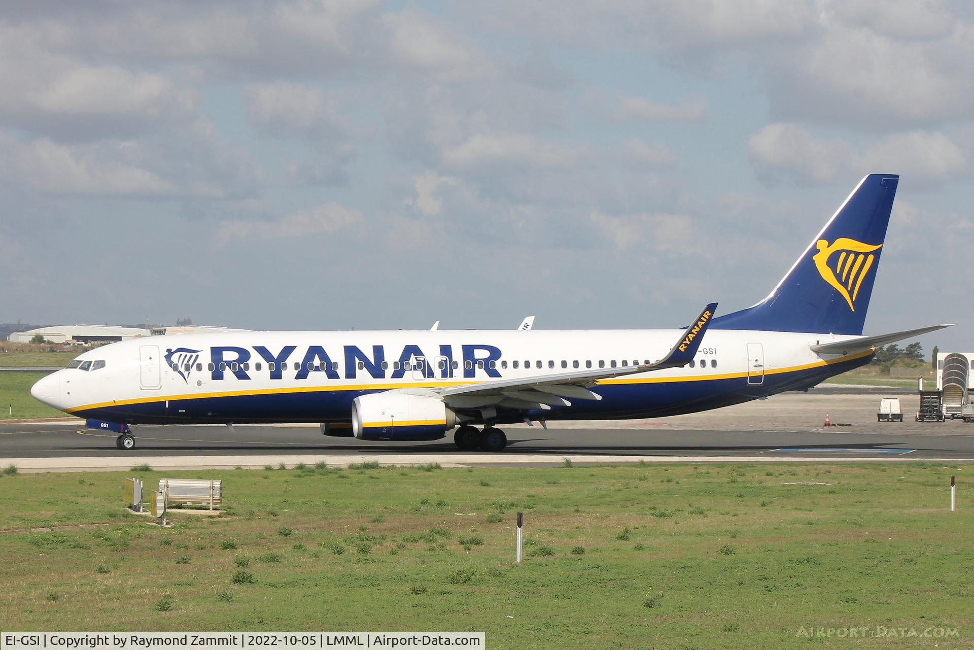 EI-GSI, 2018 Boeing 737-800 C/N 44848, B737-800 EI-GSI Ryanair
