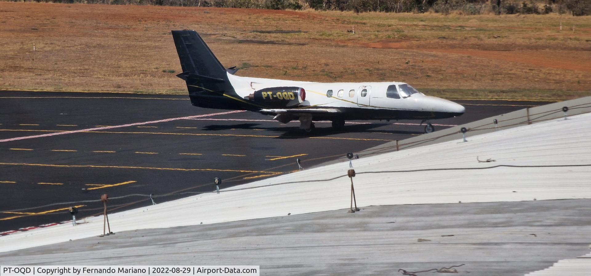 PT-OQD, 1975 Cessna 500 Citation I C/N 500-0244, Uberlândia Airport
