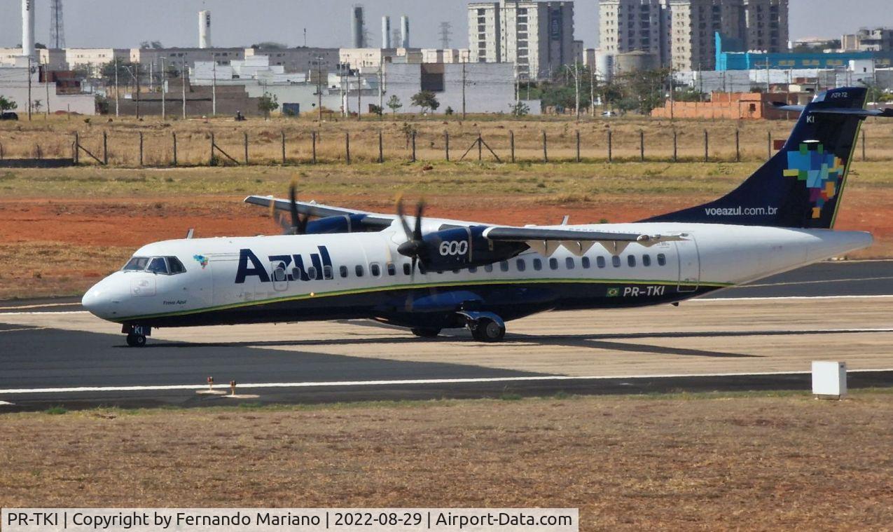 PR-TKI, 2011 ATR 72-600 C/N 967, Uberlândia Airport - SBUL