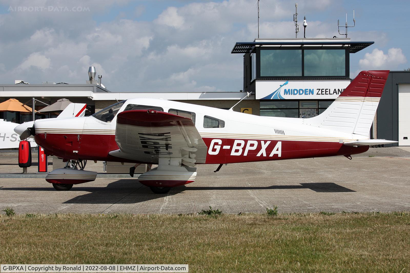 G-BPXA, 1983 Piper PA-28-181 Cherokee Archer II C/N 28-8390064, at ehmz