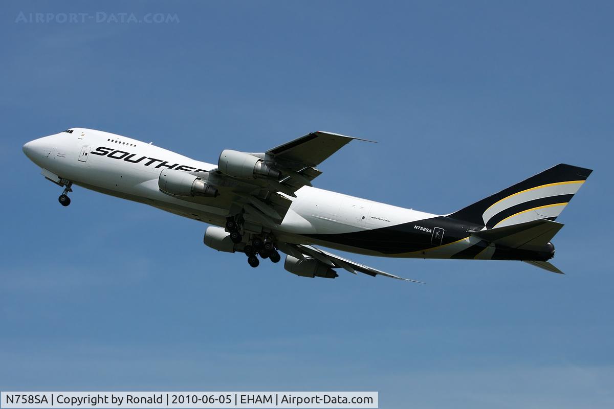 N758SA, 1984 Boeing 747-281F C/N 23138, at spl