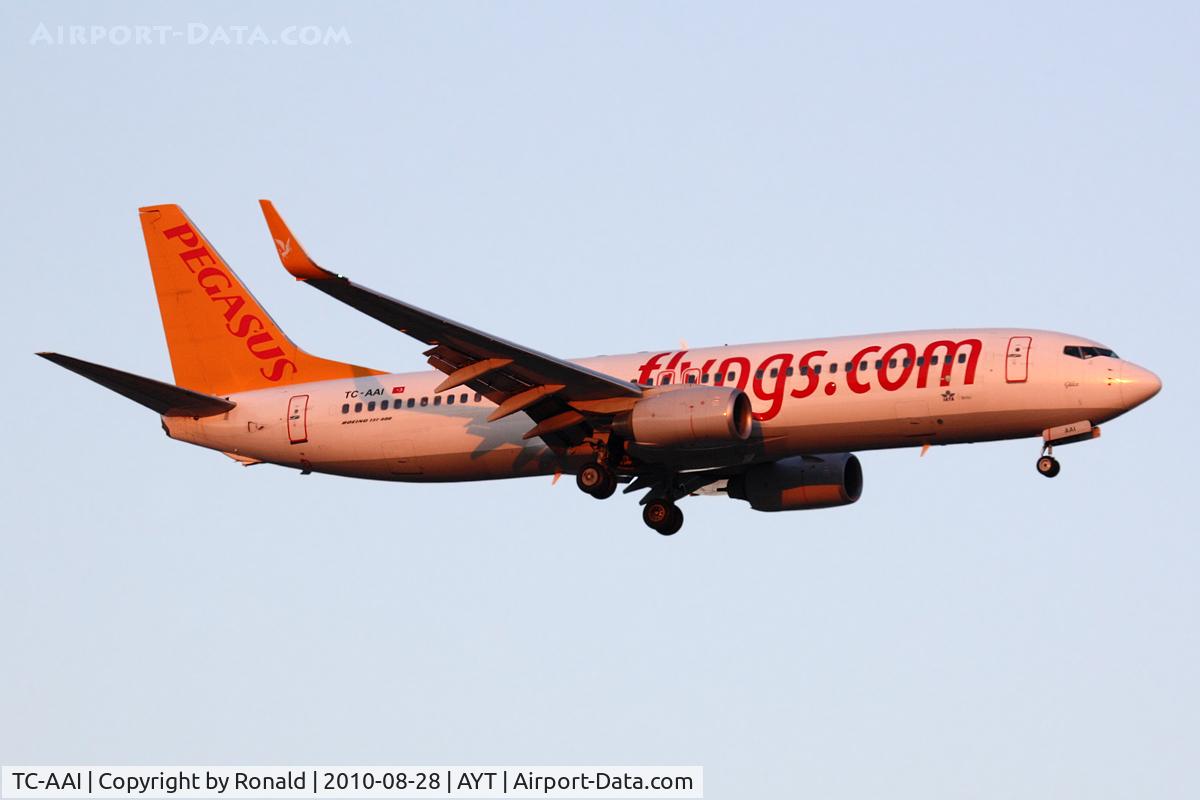 TC-AAI, 2008 Boeing 737-82R C/N 35699, at ayt