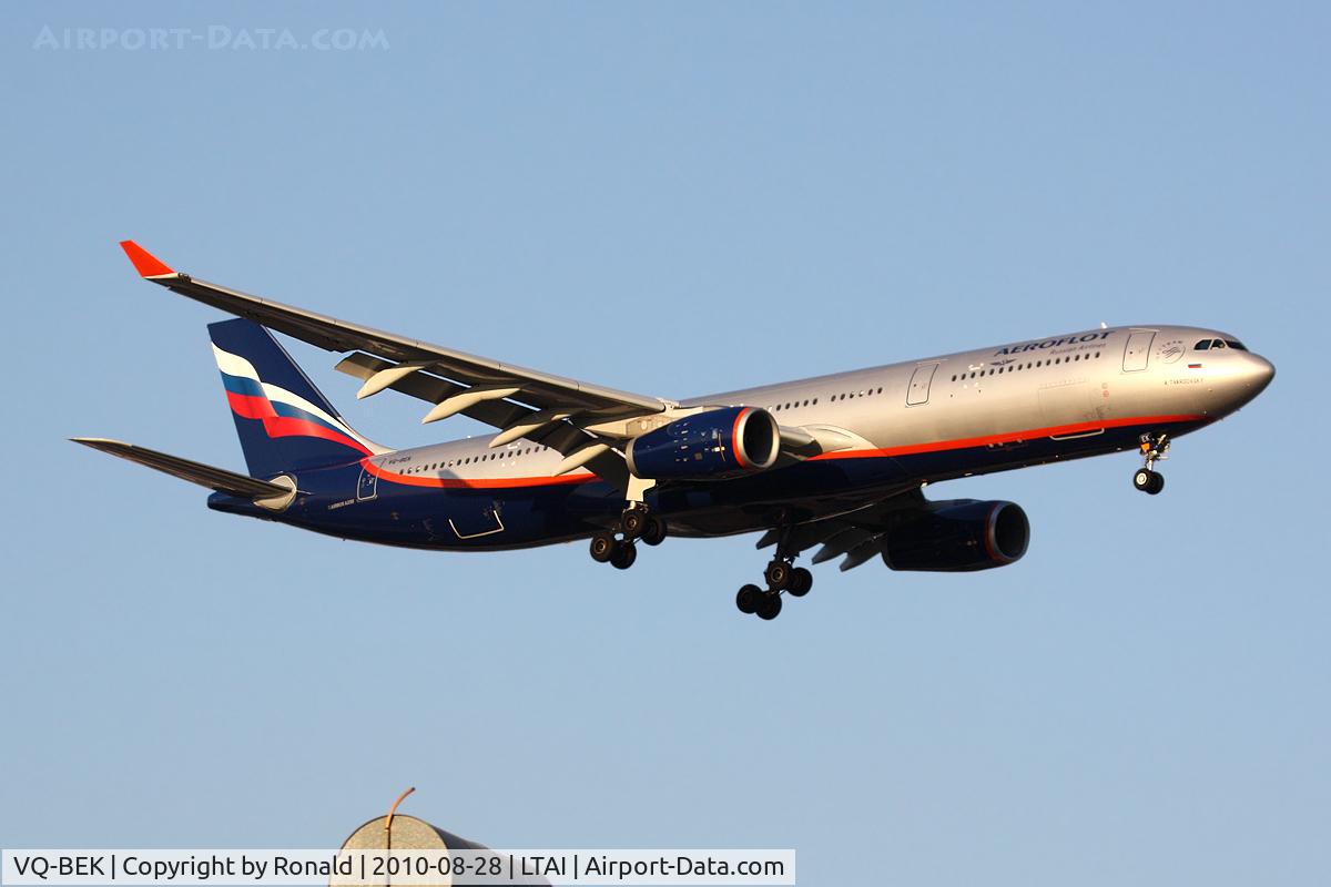 VQ-BEK, 2009 Airbus A330-343 C/N 1077, at ayt