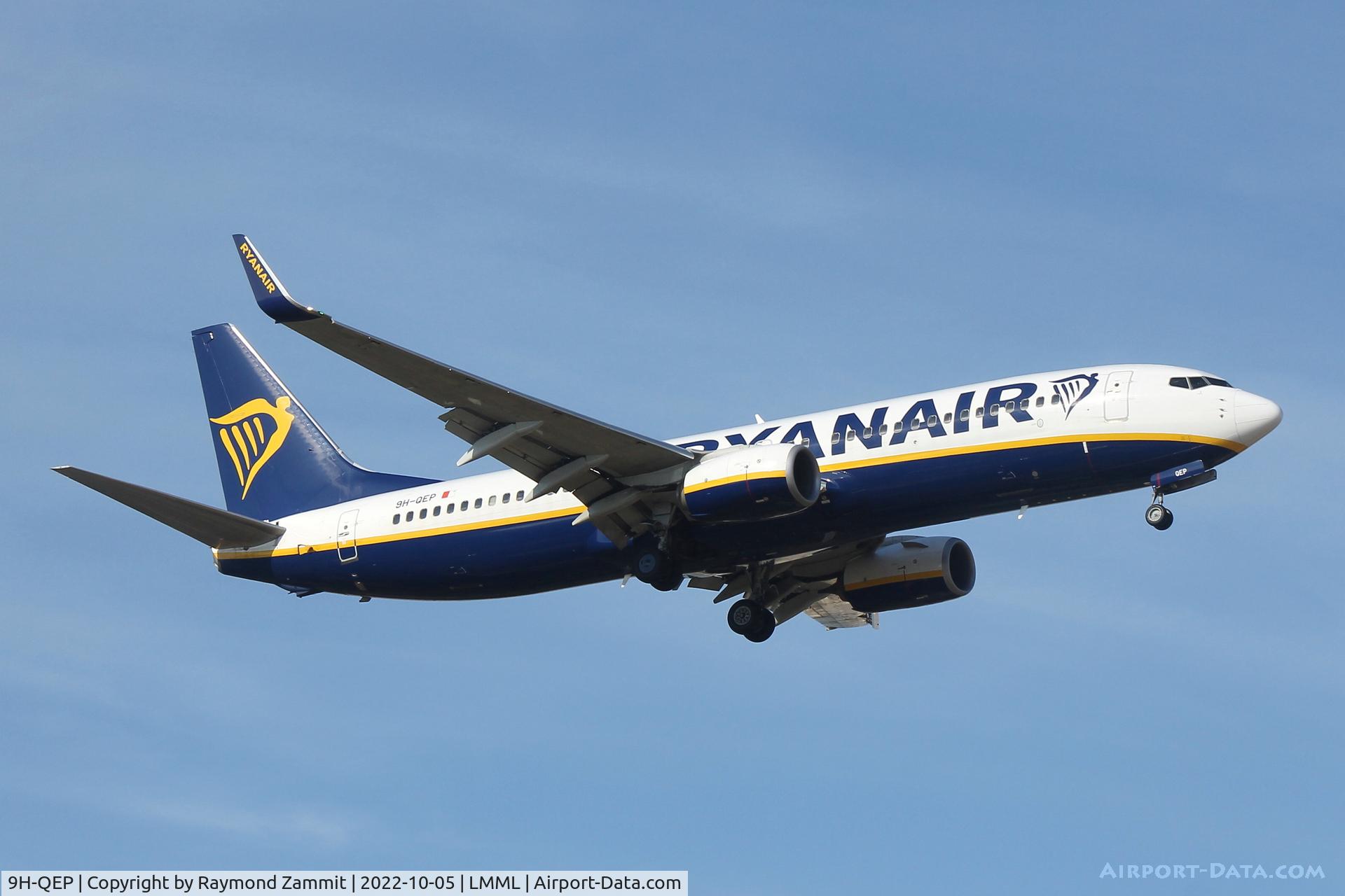 9H-QEP, 2018 Boeing 737-8AS C/N 44834, B737-800 9H-QEP Malta Air
