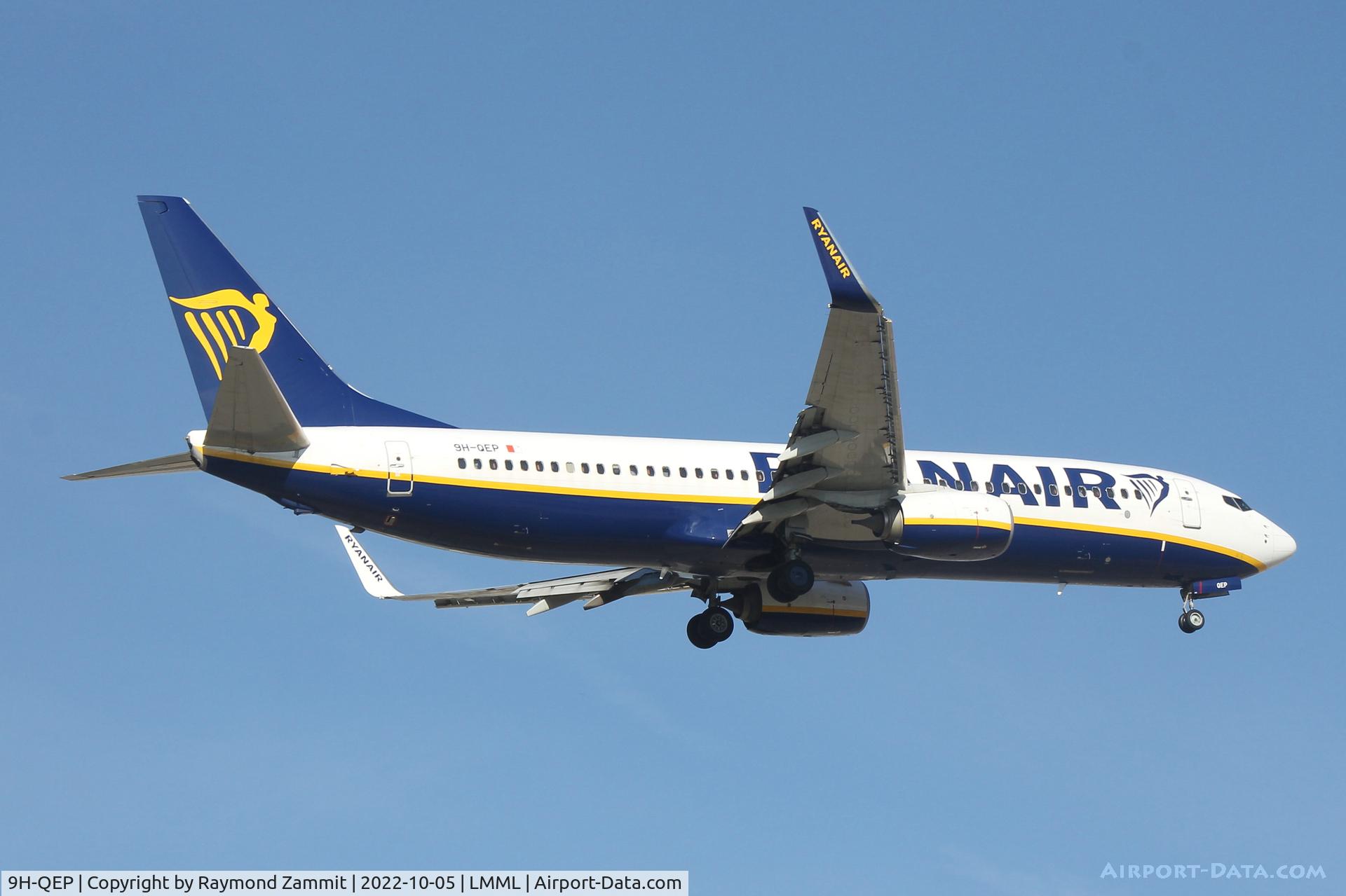 9H-QEP, 2018 Boeing 737-8AS C/N 44834, B737-800 9H-QEP Malta Air