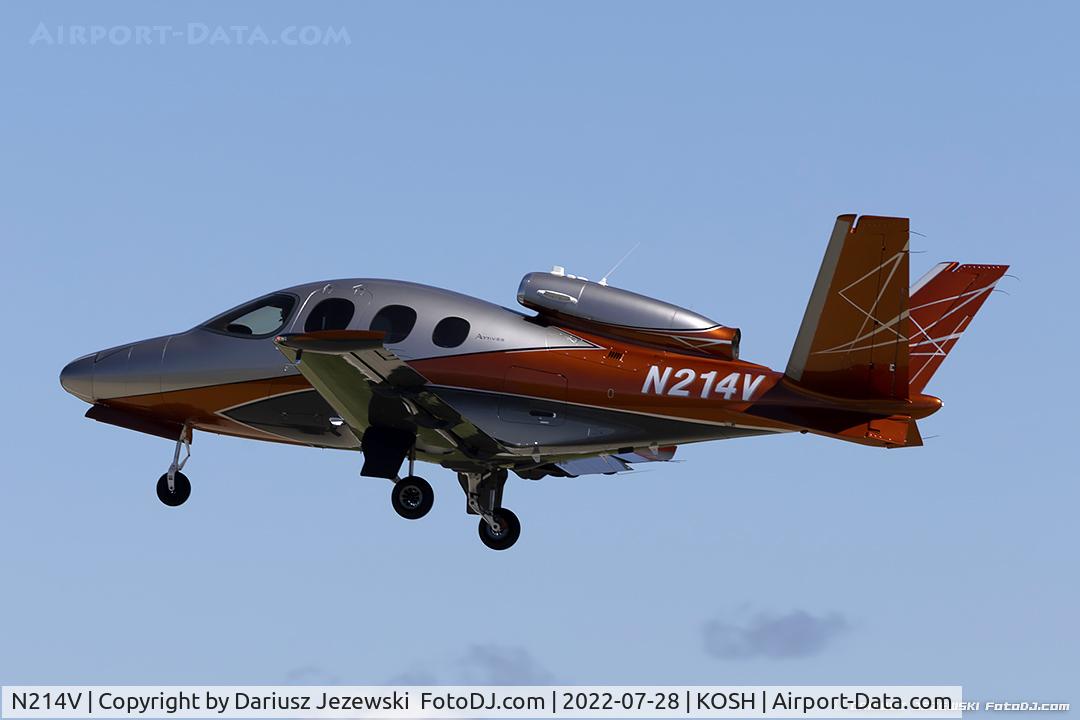 N214V, 2020 Cirrus SF-50 Vision G2 Arrivee C/N 211, Cirrus SF50 Vision  C/N 211, N214V
