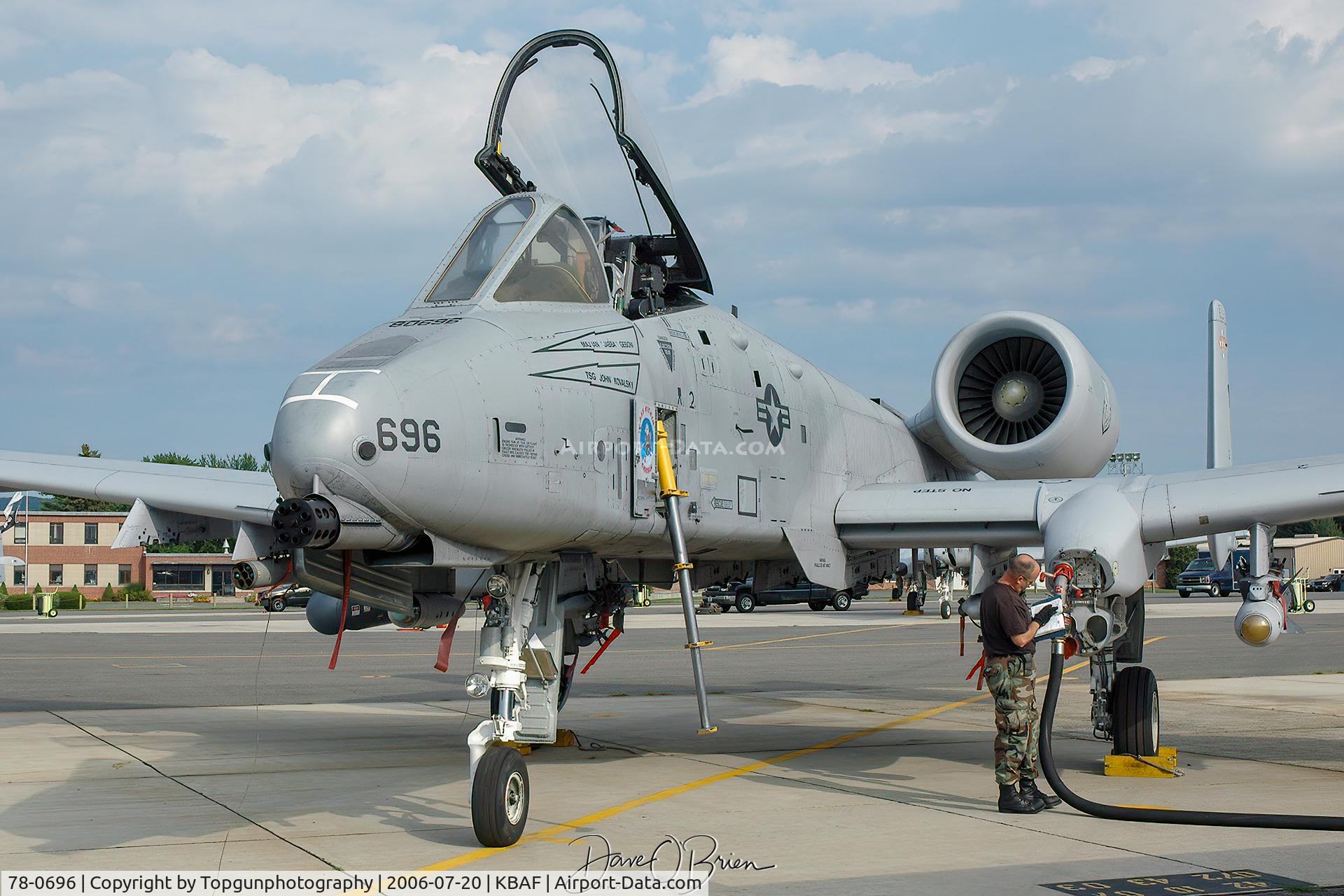 78-0696, 1979 Fairchild Republic A-10A Thunderbolt II C/N A10-0316, 104th FW