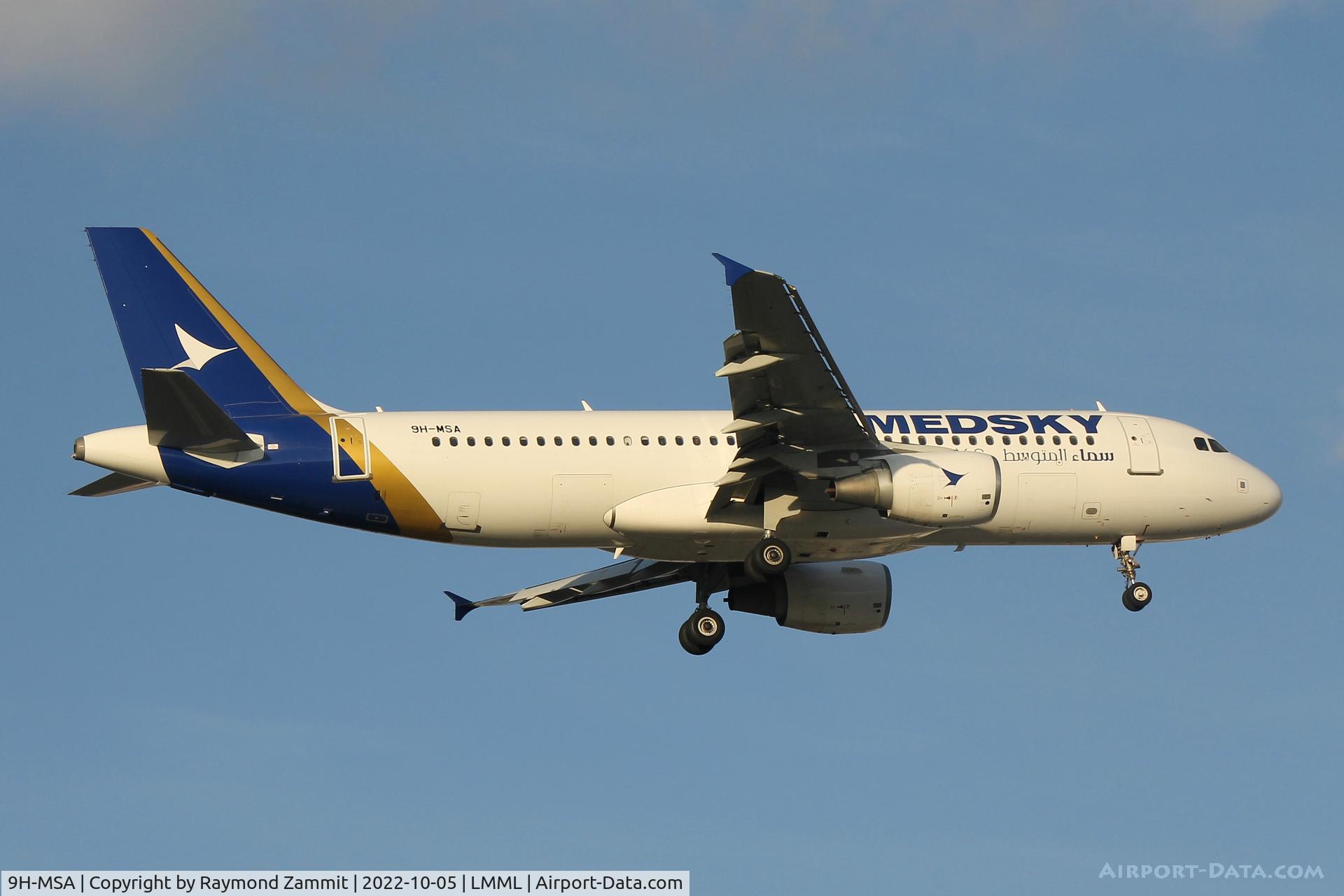 9H-MSA, 2010 Airbus A320-214 C/N 4349, A320 9H-MSA Medsky