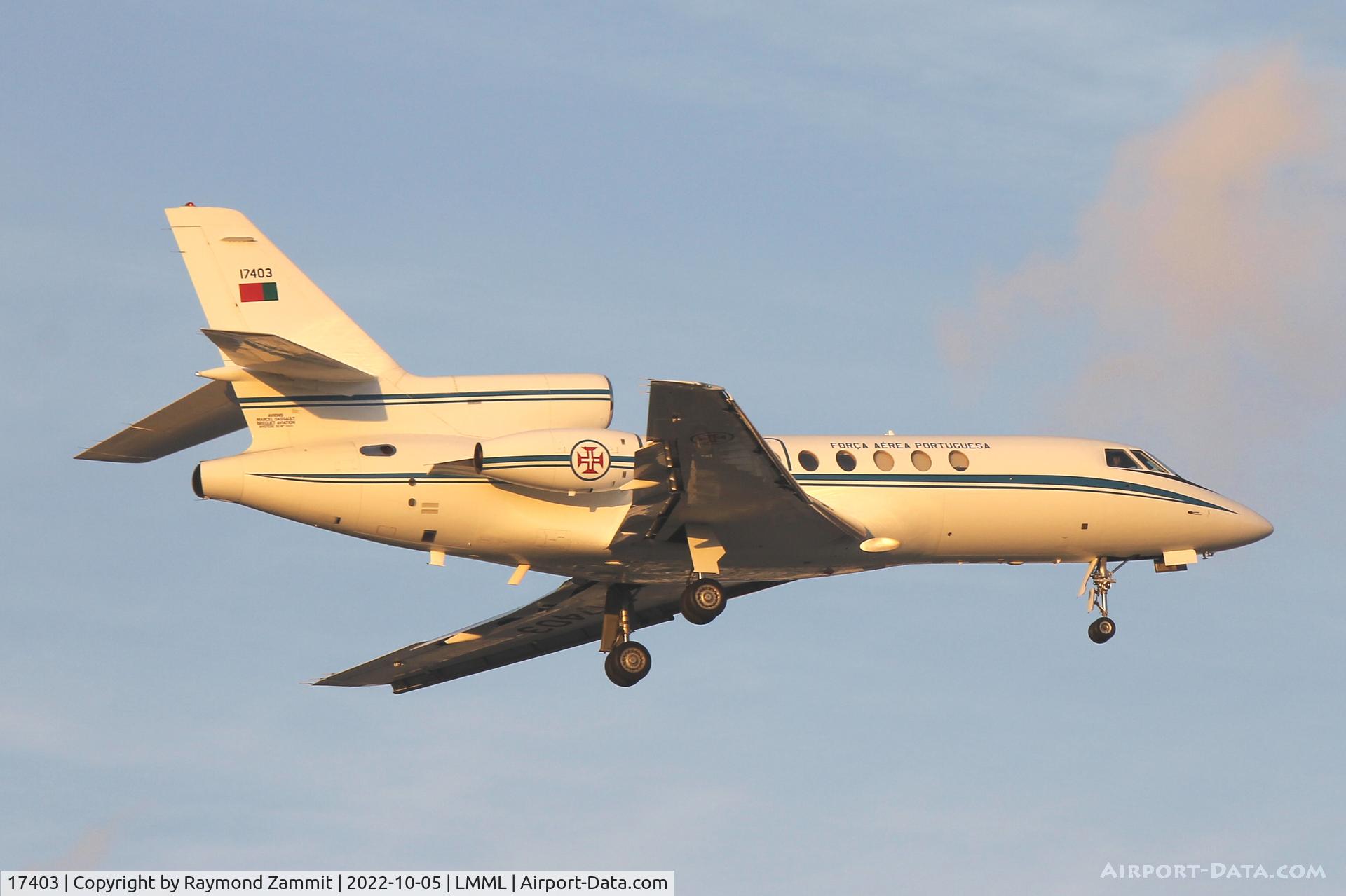 17403, 1990 Dassault Falcon 50 C/N 221, Dassault Falcon 50 17403 Portuguese Air Force