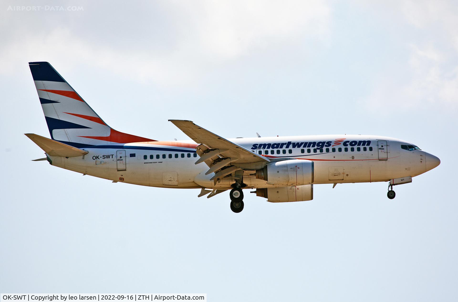 OK-SWT, 2003 Boeing 737-7Q8 C/N 29346, Zakynthos 16.9.2022