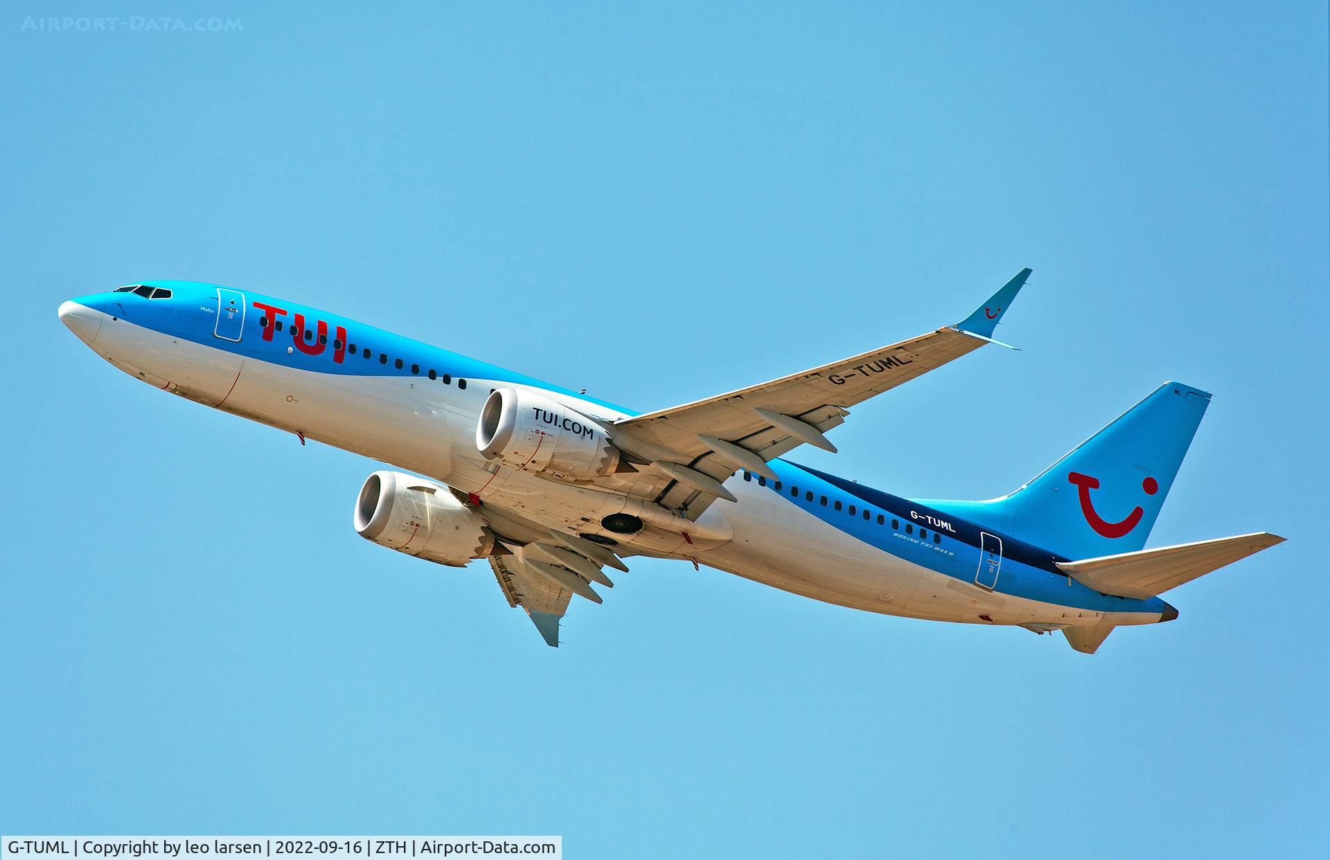 G-TUML, 2020 Boeing 737-8 C/N 44614, Zakynthos 16.9.2022