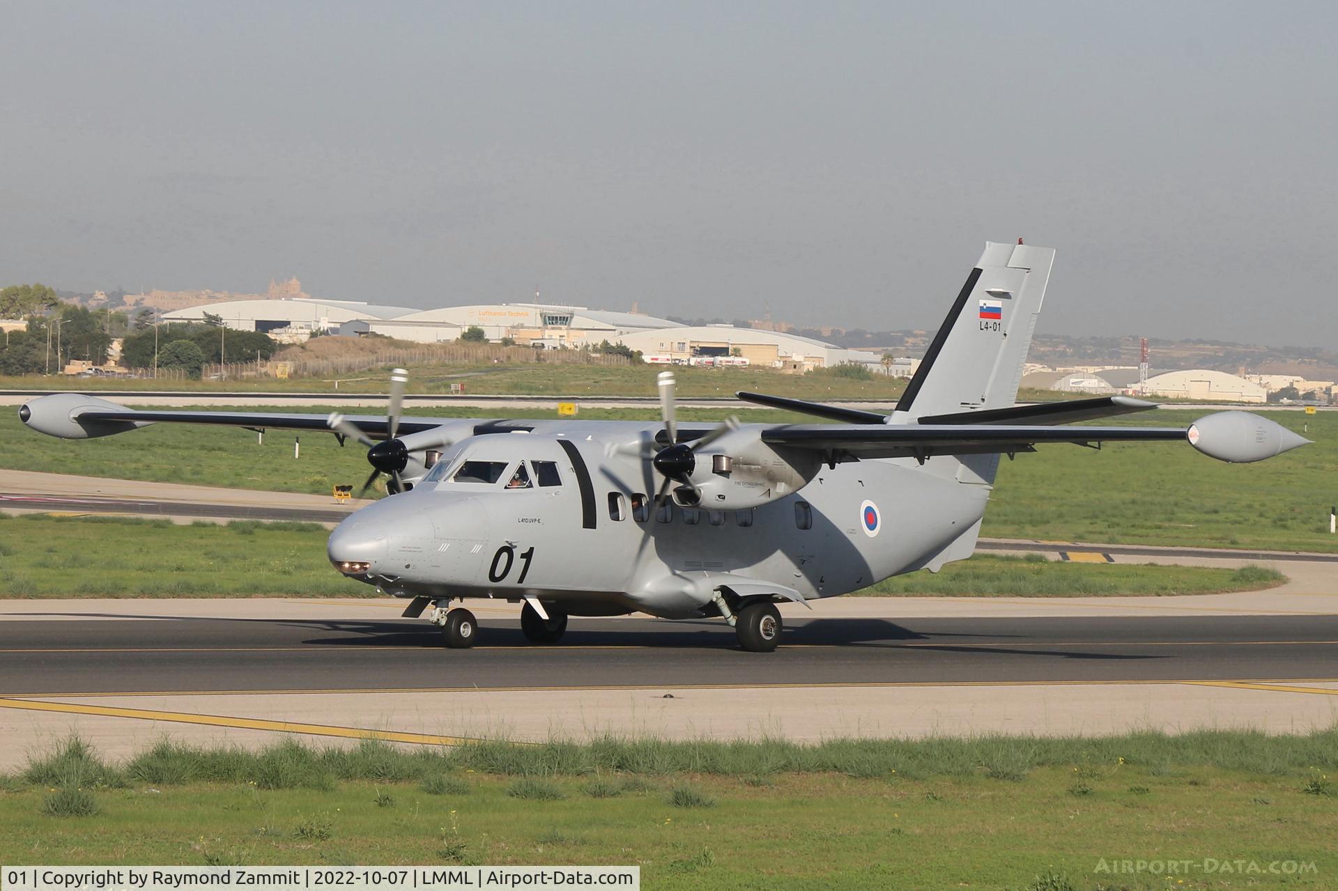 01, 1991 Let L-410UVP-E Turbolet C/N 912606, LET L-410UVP-E Turbolet 01 Slovenian Air Force