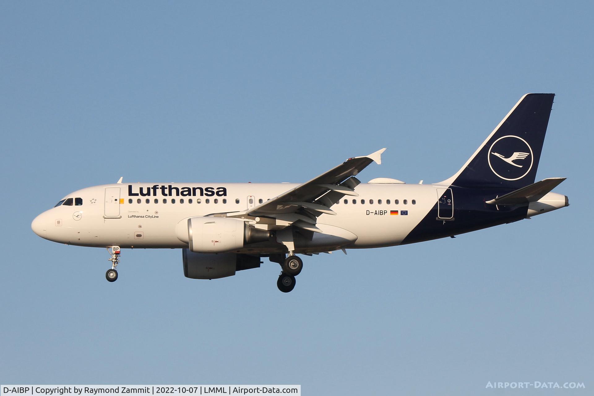 D-AIBP, 2005 Airbus A319-112 C/N 2547, A319 D-AIBP Lufthansa