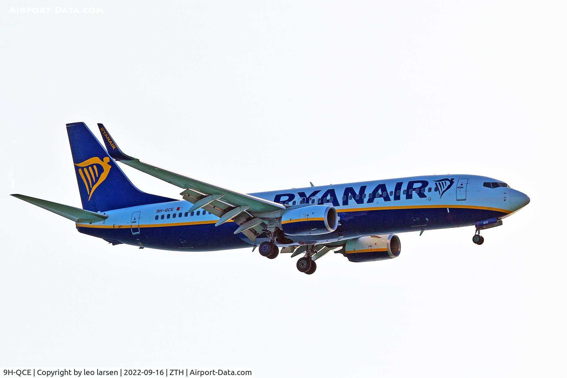 9H-QCE, 2016 Boeing 737-8AS C/N 44730, Zakynthos 16.9.2022