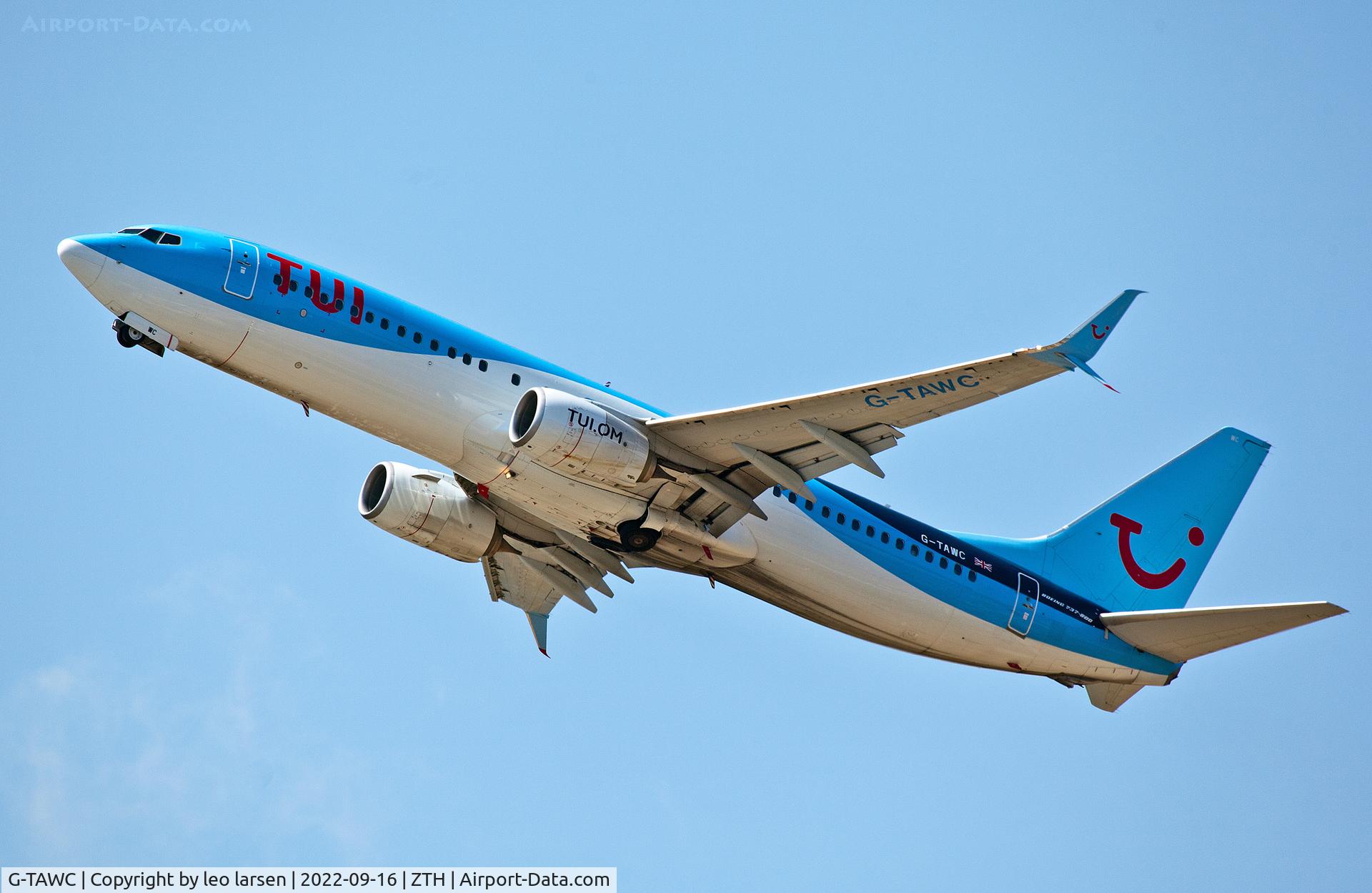 G-TAWC, 2012 Boeing 737-8K5 C/N 39922, Zakynthos 16.9.2022
