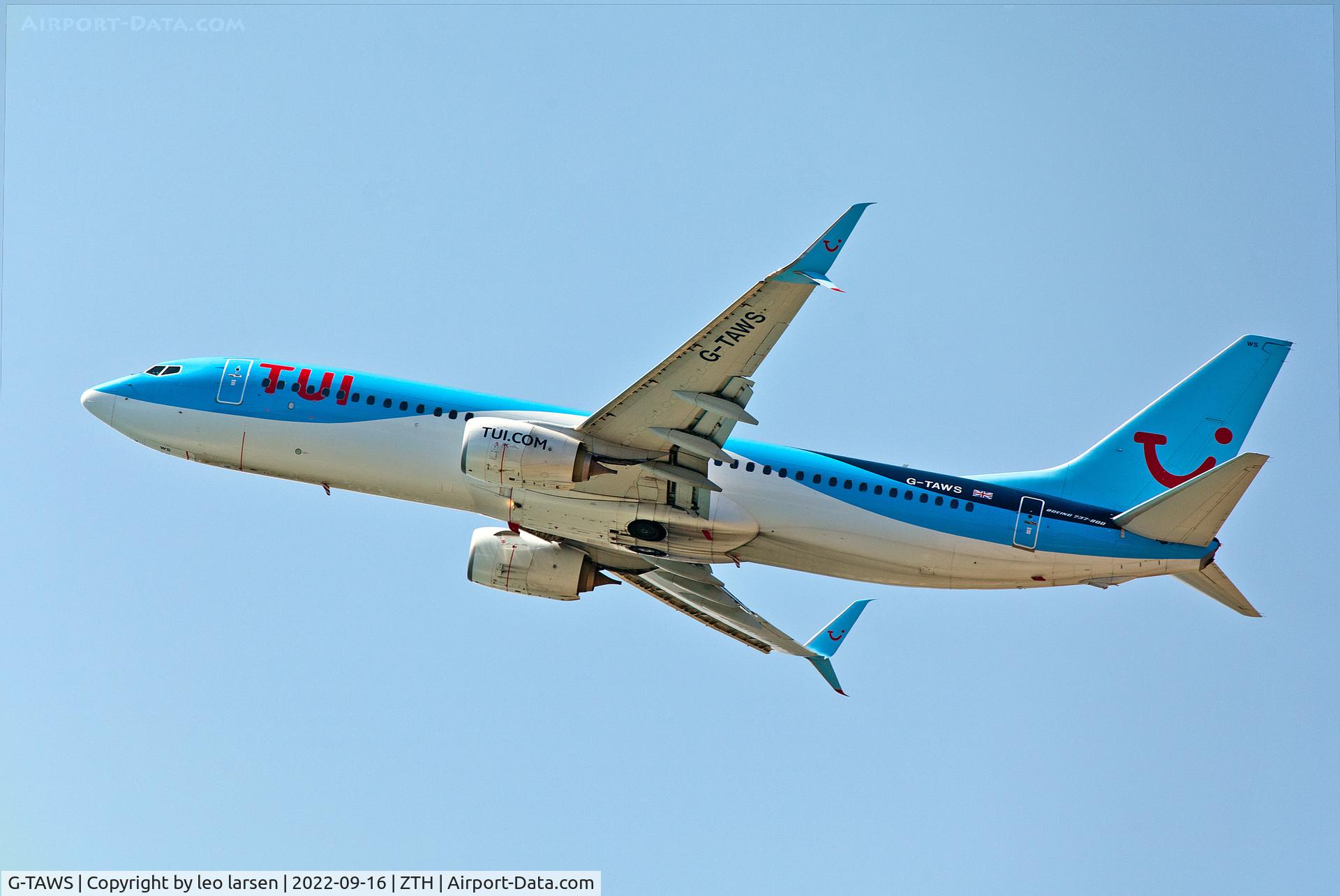 G-TAWS, 2014 Boeing 737-8K5 C/N 37241, Zakynthos 16.9.2022
