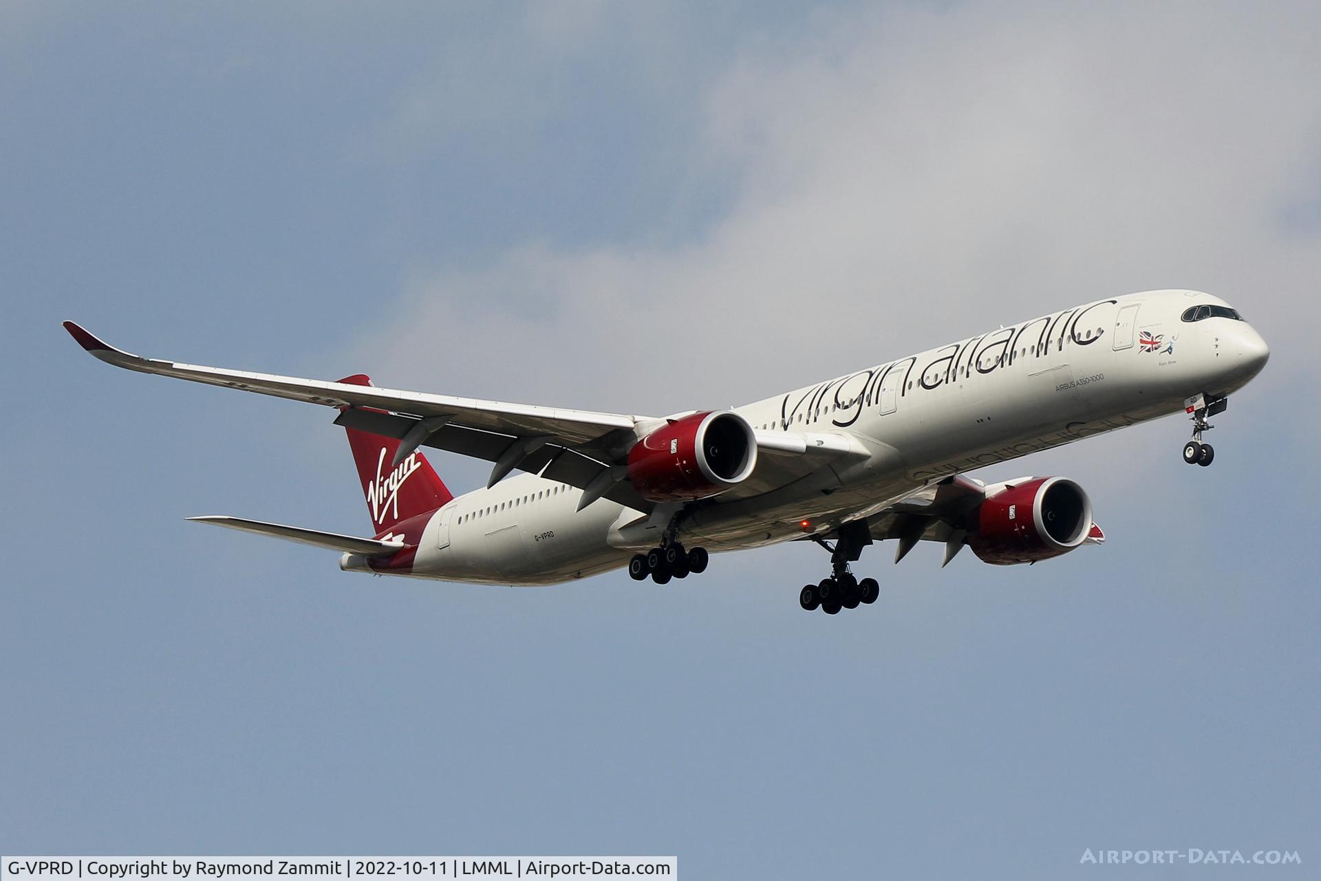 G-VPRD, 2019 Airbus A350-1041 C/N 319, A350 G-VPRD Virgin Atlantic