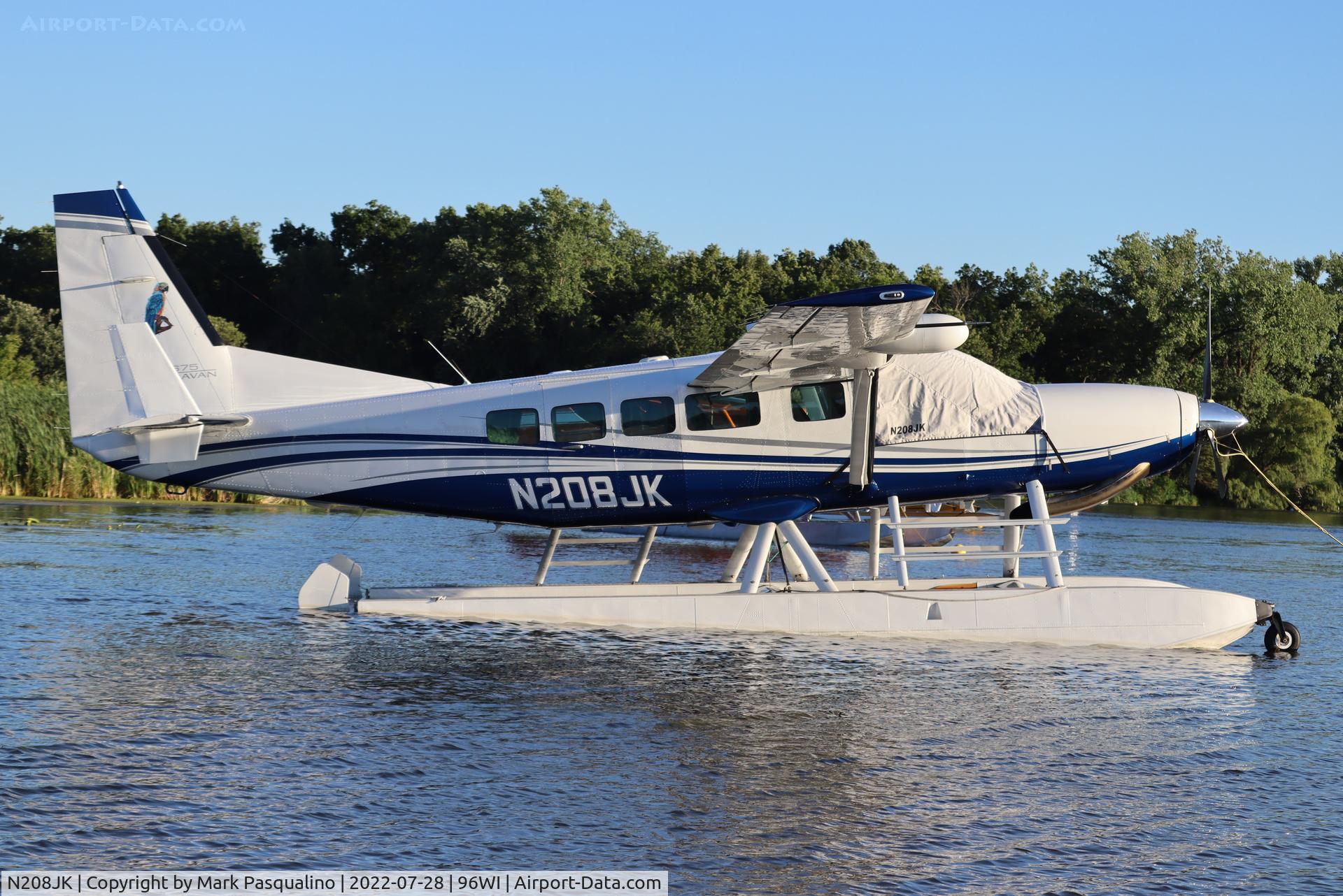 N208JK, 1998 Cessna 208 Caravan I C/N 20800281, Cessna 208