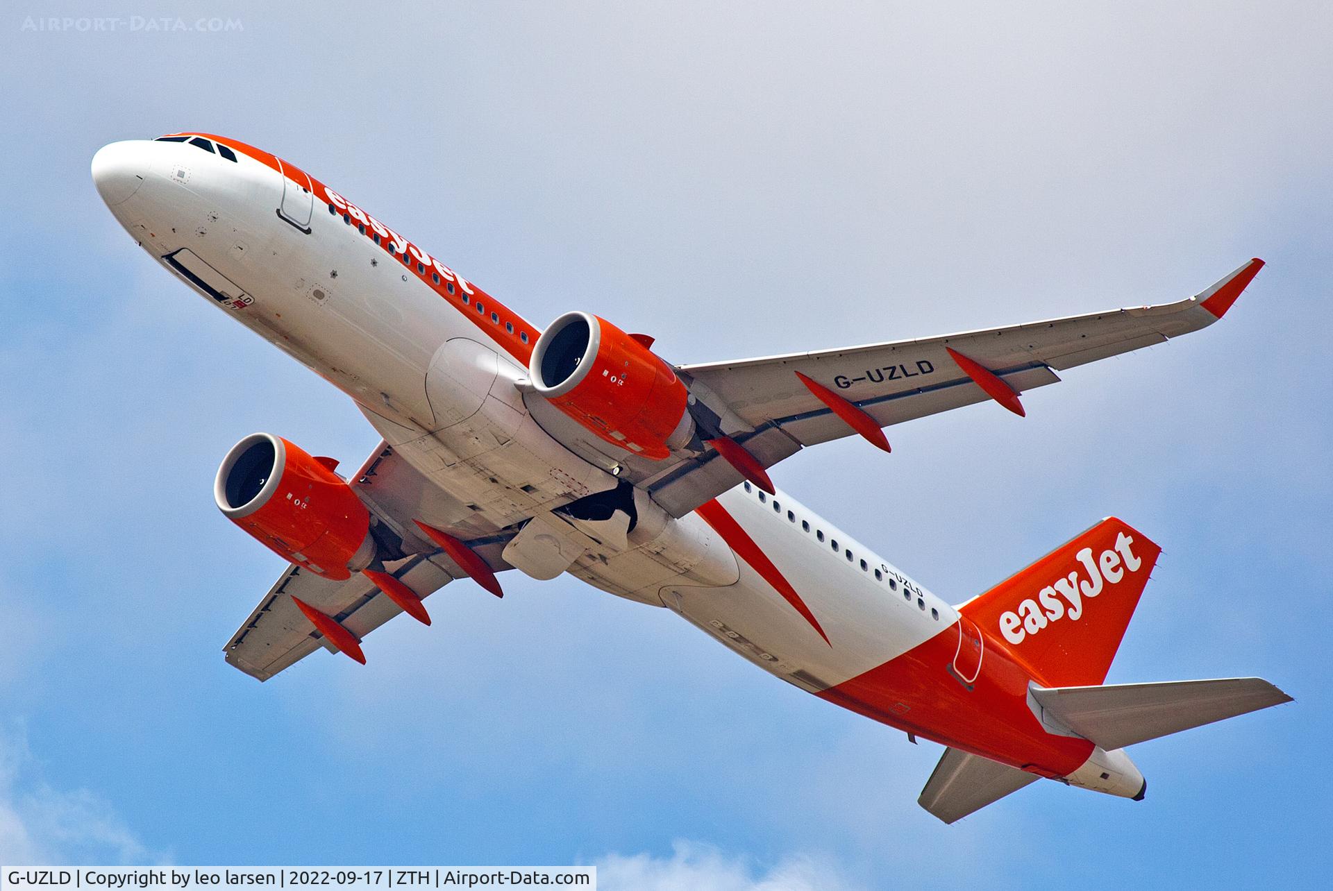 G-UZLD, 2019 Airbus A320-251N C/N 9036, Zakynthos 17.9.2022