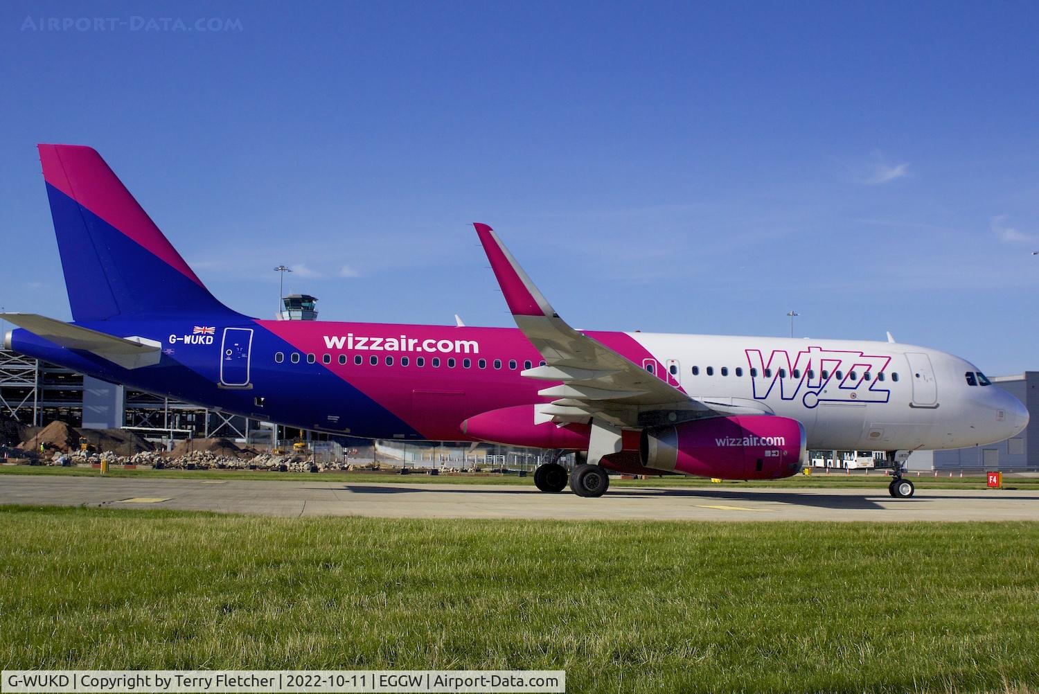 G-WUKD, 2018 Airbus A320-232 C/N 8311, At Luton