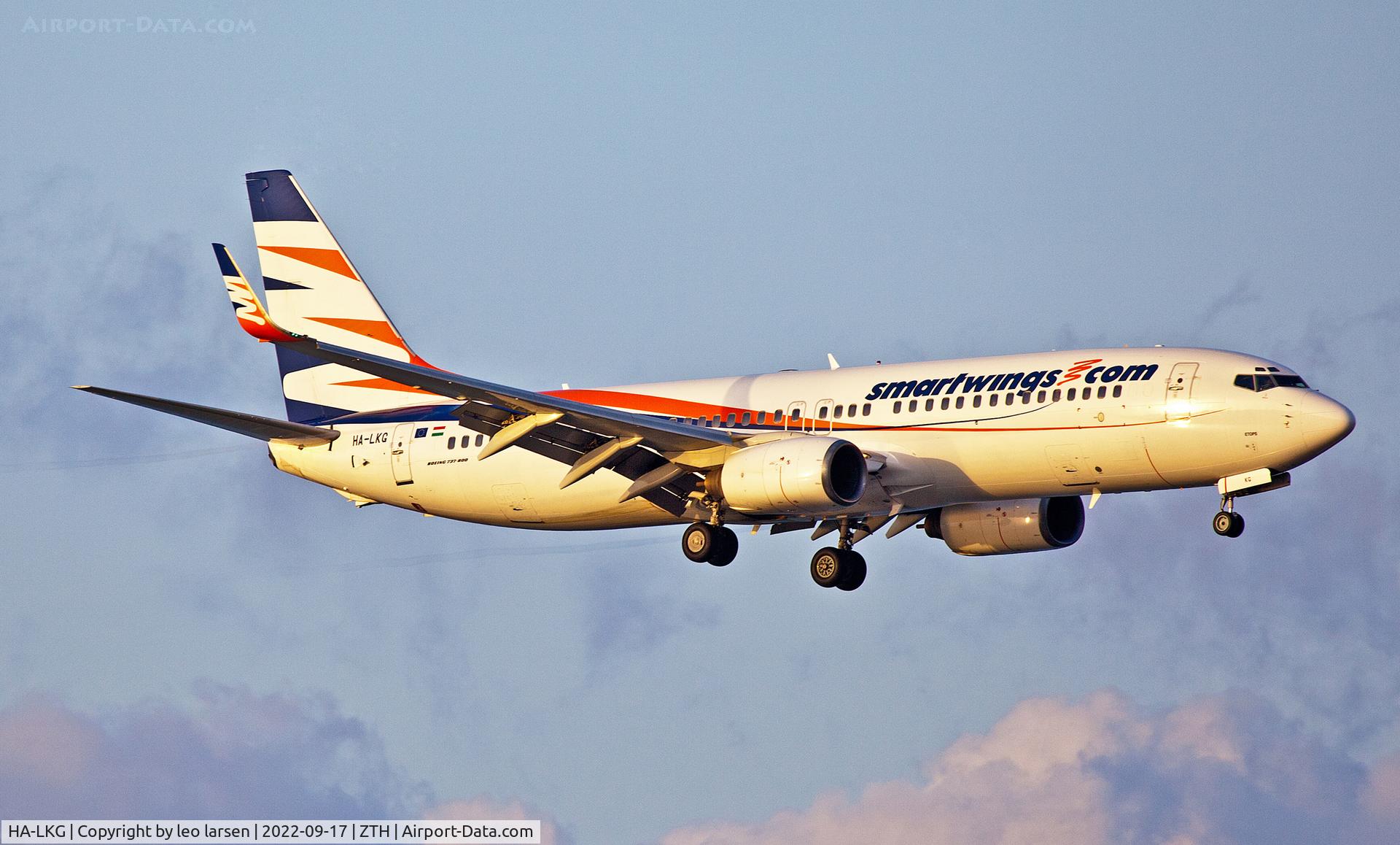 HA-LKG, 2001 Boeing 737-8CX C/N 32362, Zakynthos 17.9.2022