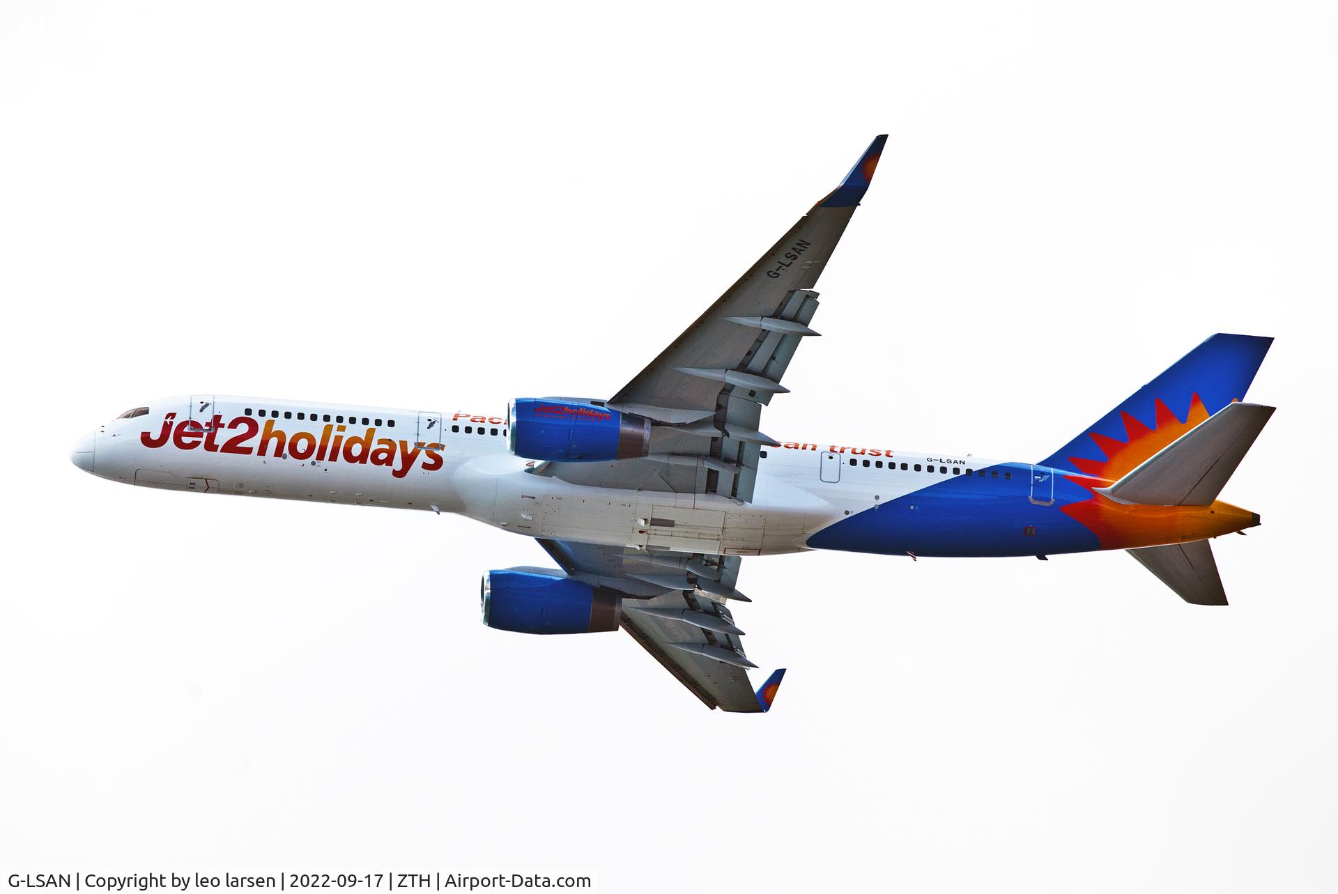 G-LSAN, 1994 Boeing 757-2K2 C/N 26635, Zakynthos 17.9.2022