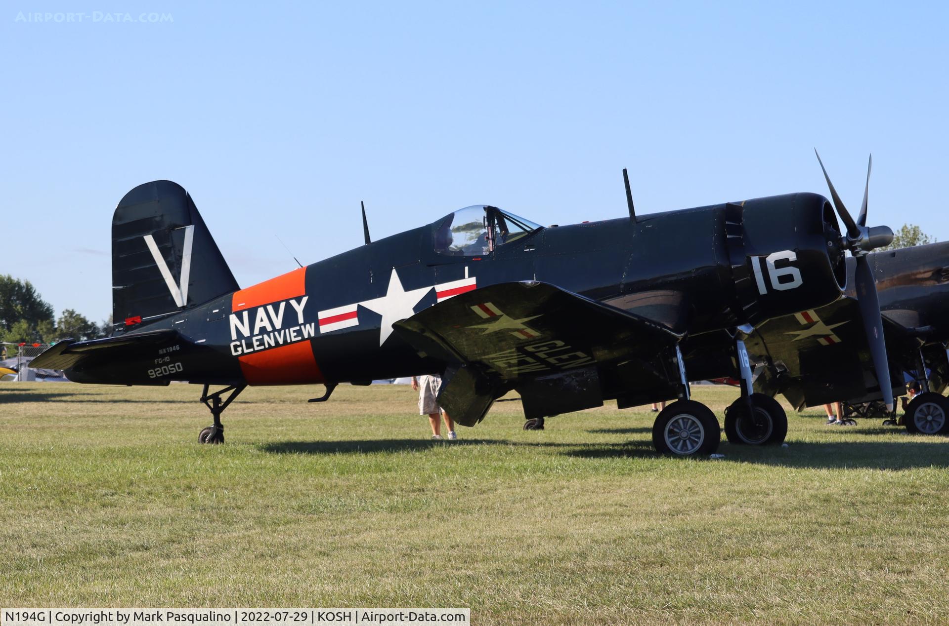 N194G, Goodyear FG-1D Corsair C/N 3311, Goodyear FG-1D