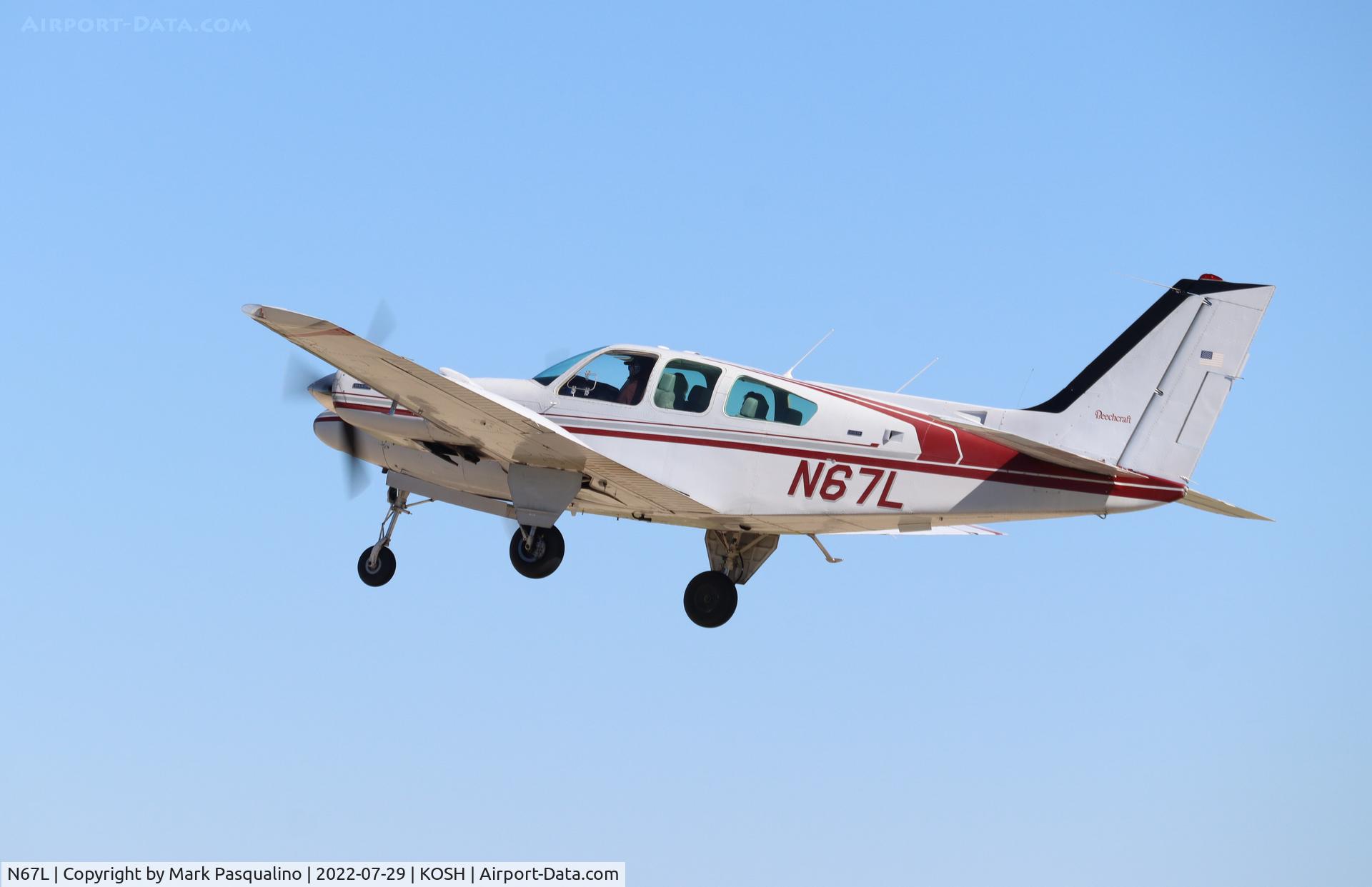 N67L, 1973 Beech E-55 Baron C/N TE-908, Beech E55