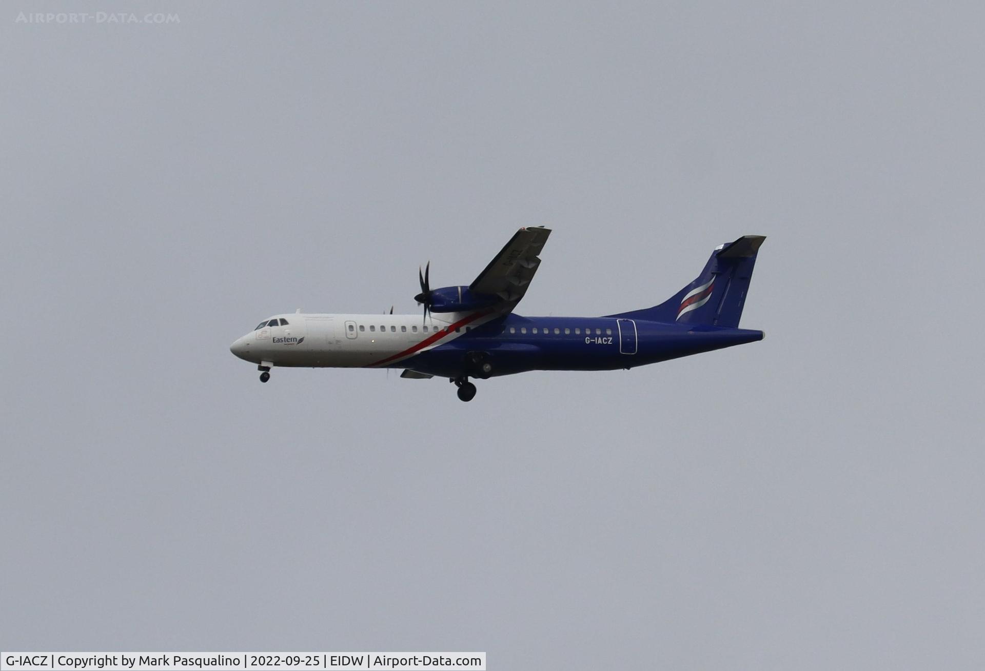 G-IACZ, 2018 ATR 72-212A C/N 1482, ATR 72-212A