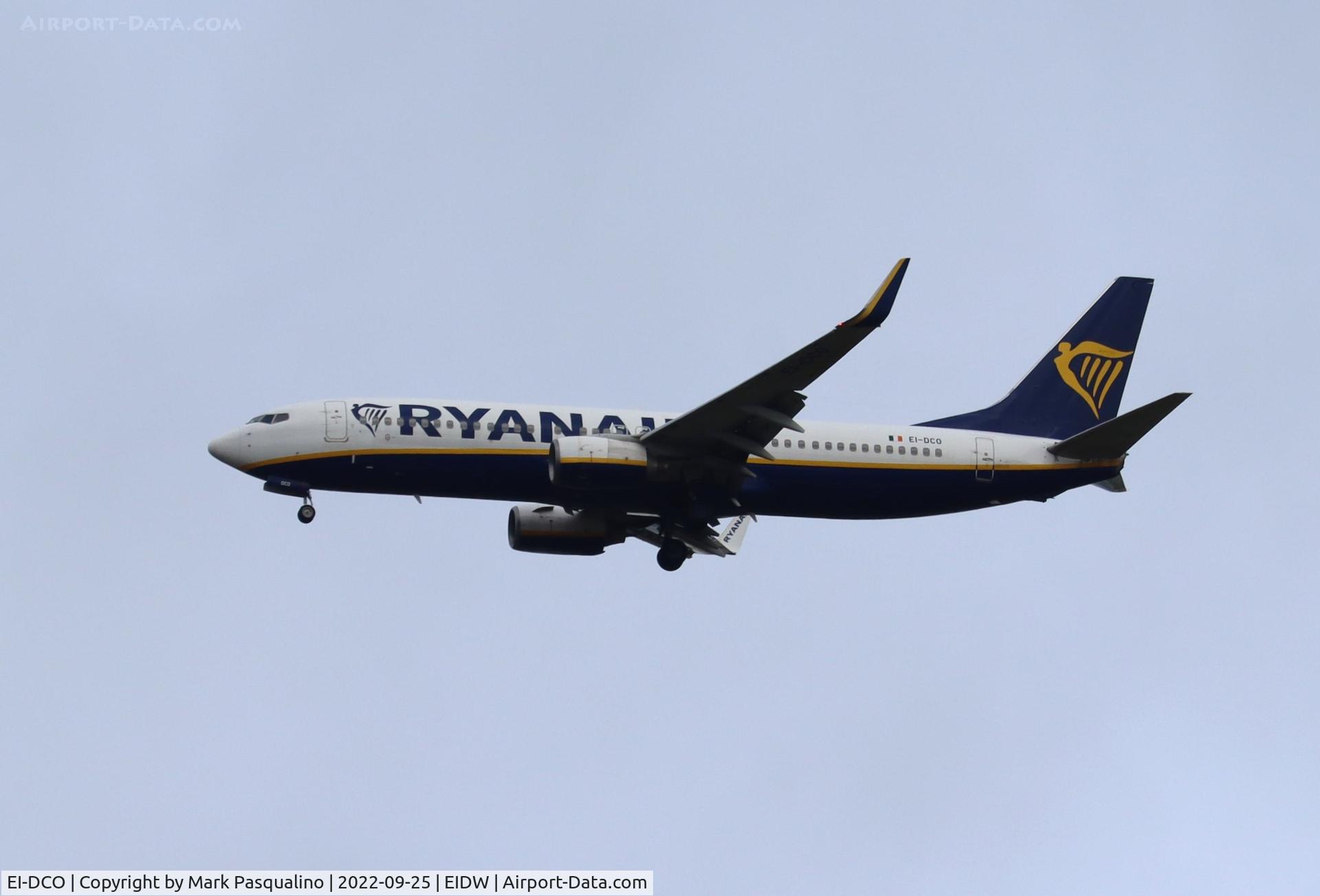 EI-DCO, 2004 Boeing 737-8AS C/N 33809, Boeing 737-8AS