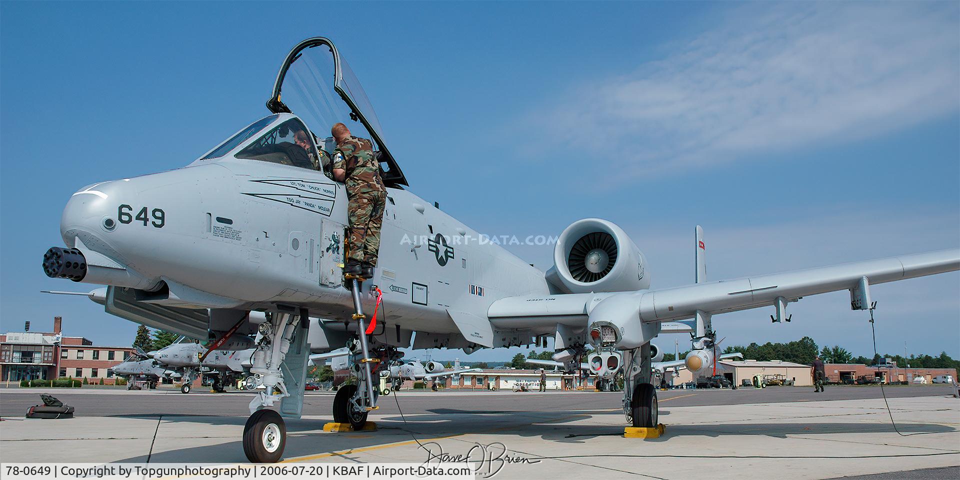 78-0649, 1978 Fairchild Republic A-10A Thunderbolt II C/N A10-0269, buckling in the pilot