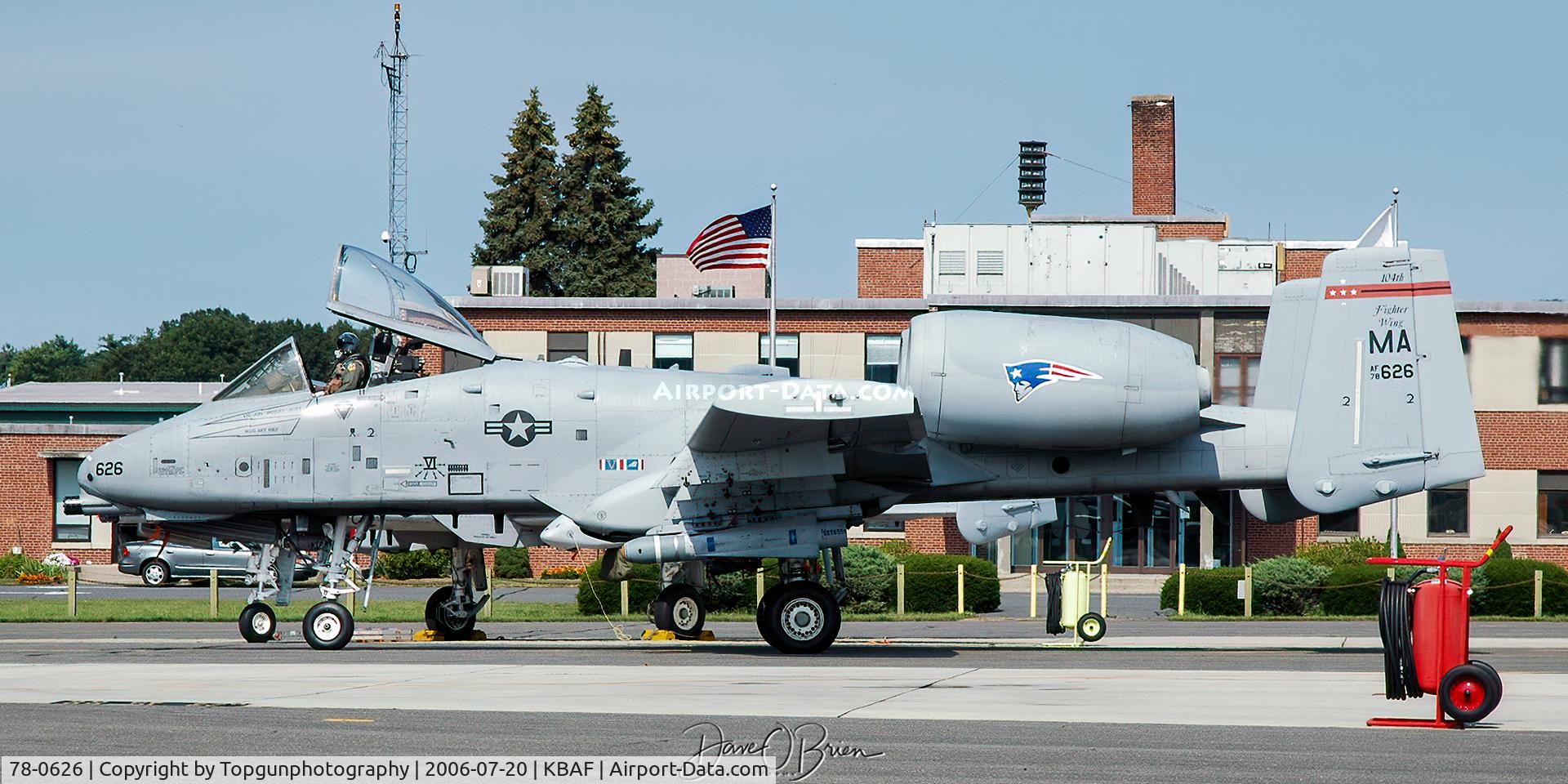 78-0626, 1978 Fairchild Republic A-10A Thunderbolt II C/N A10-0246, First flight taxiing out.